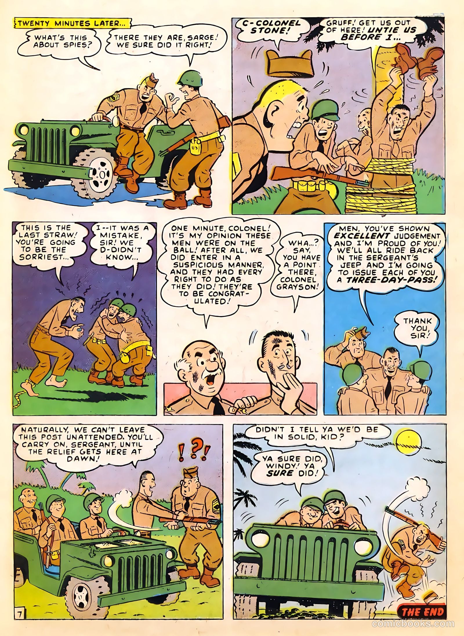 G.I. Joe #10 (1950) — page 25