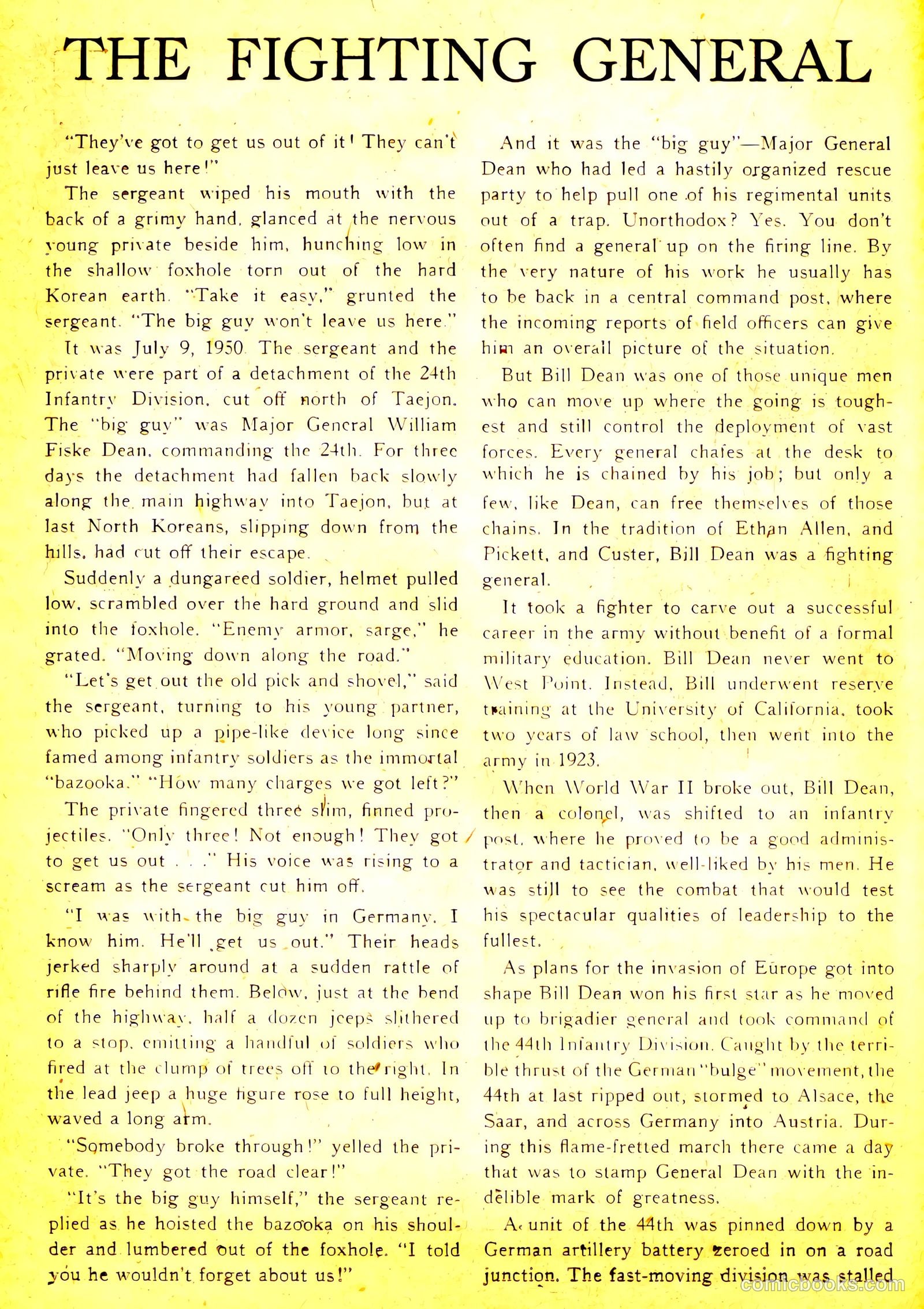G.I. Joe #10 (1950) — page 26