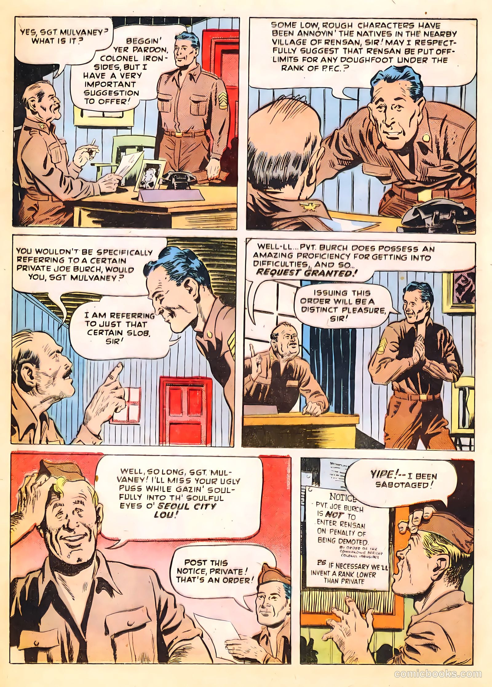 G.I. Joe #10 (1950) — page 30