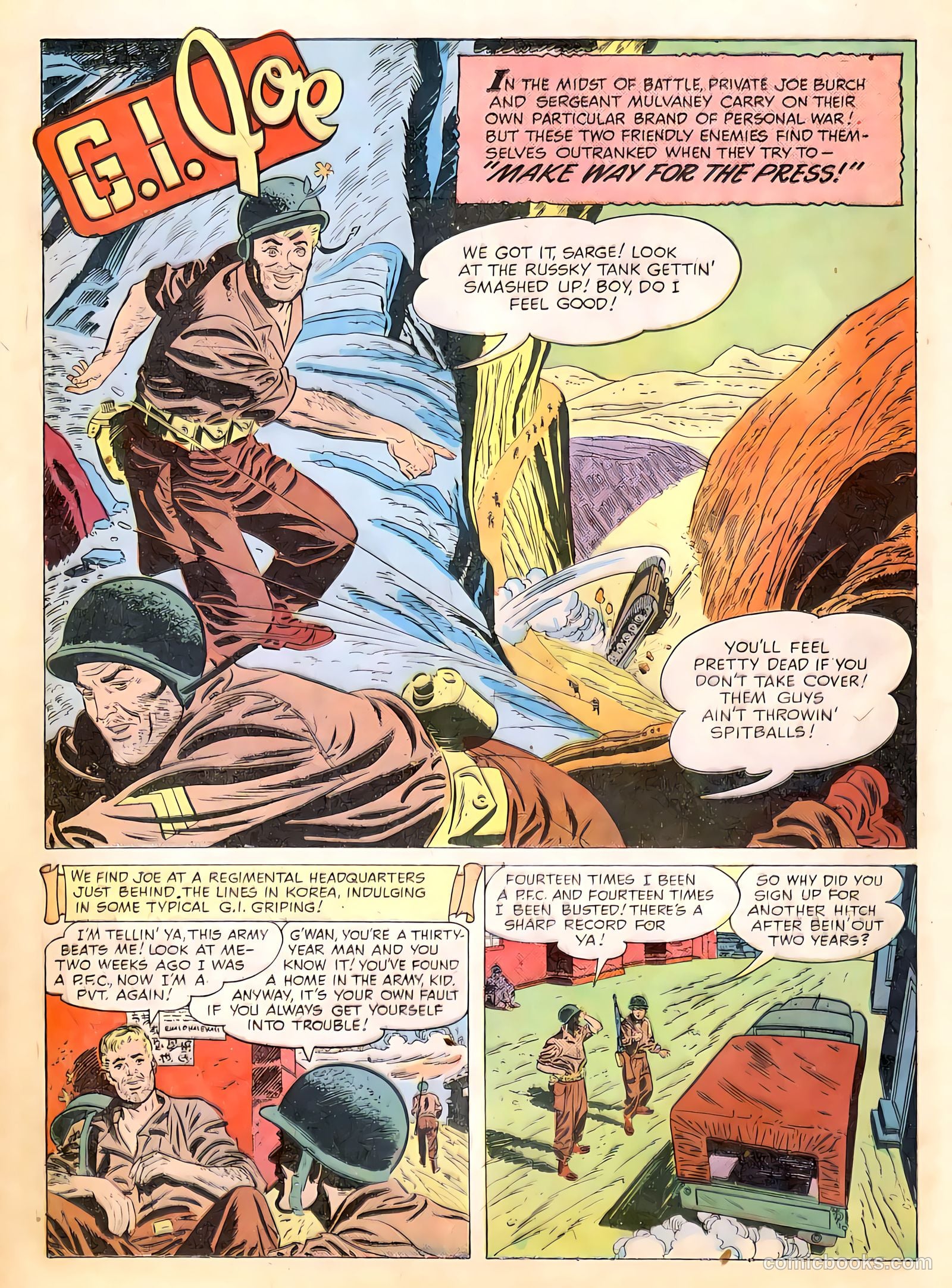 G.I. Joe #10 (1950) — page 36