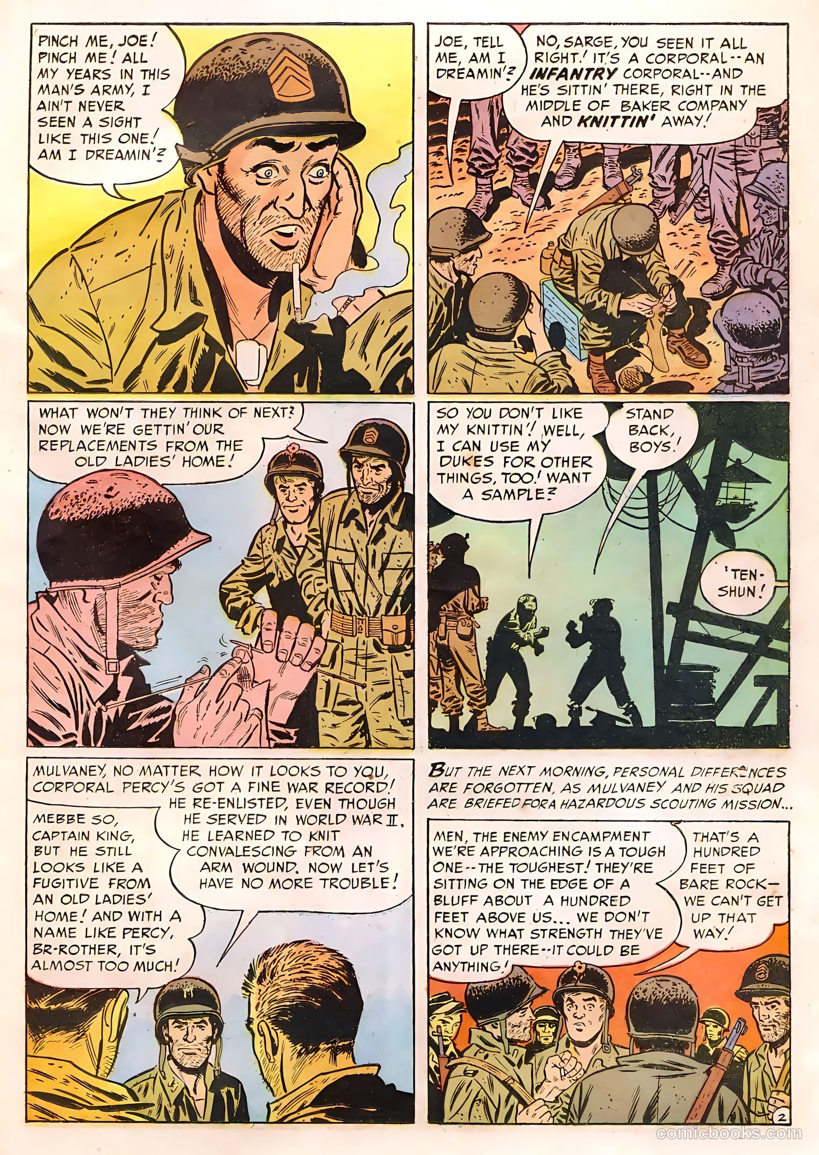 G.I. Joe #12 (1952) — page 19