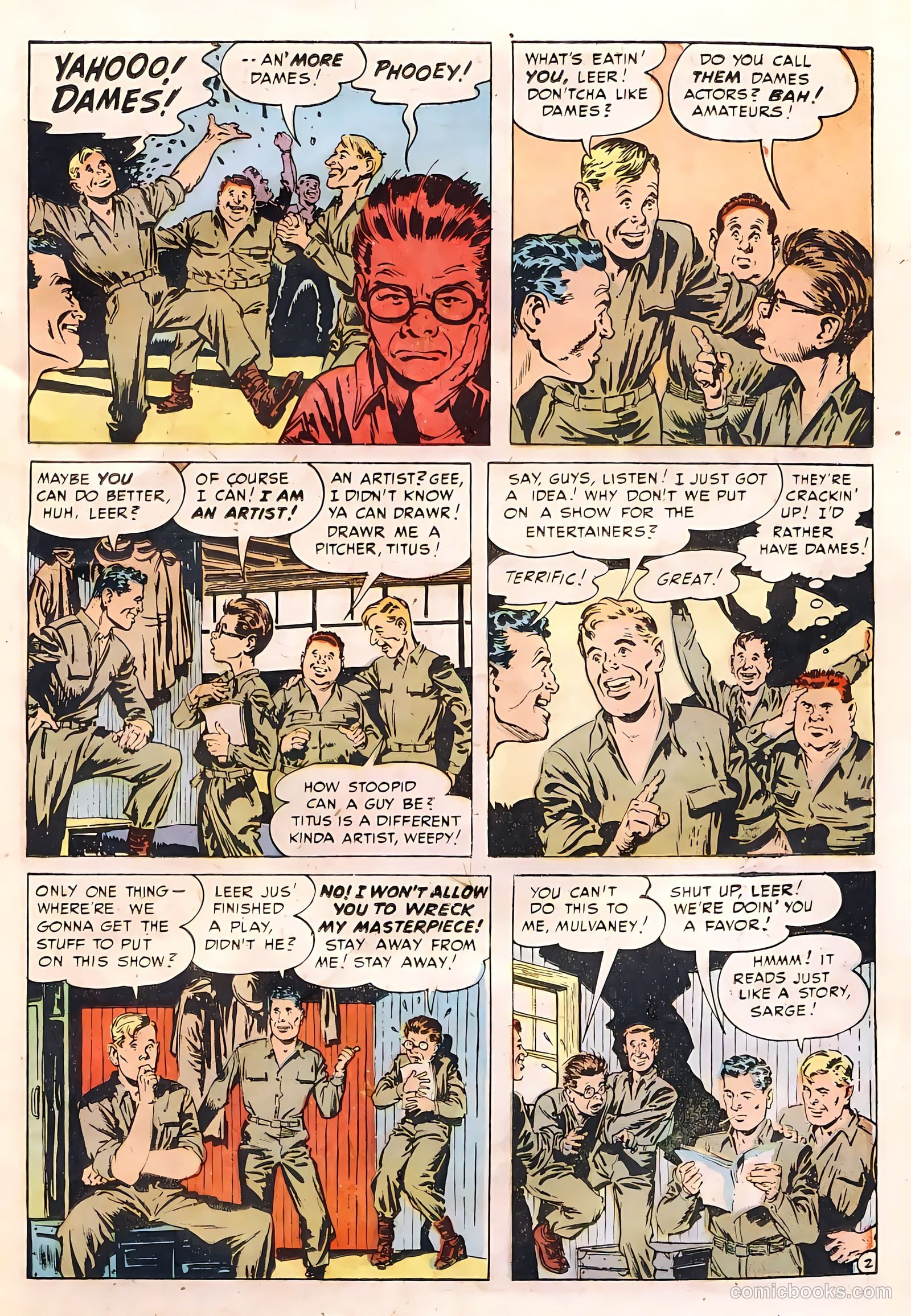 G.I. Joe #12 (1952) — page 37
