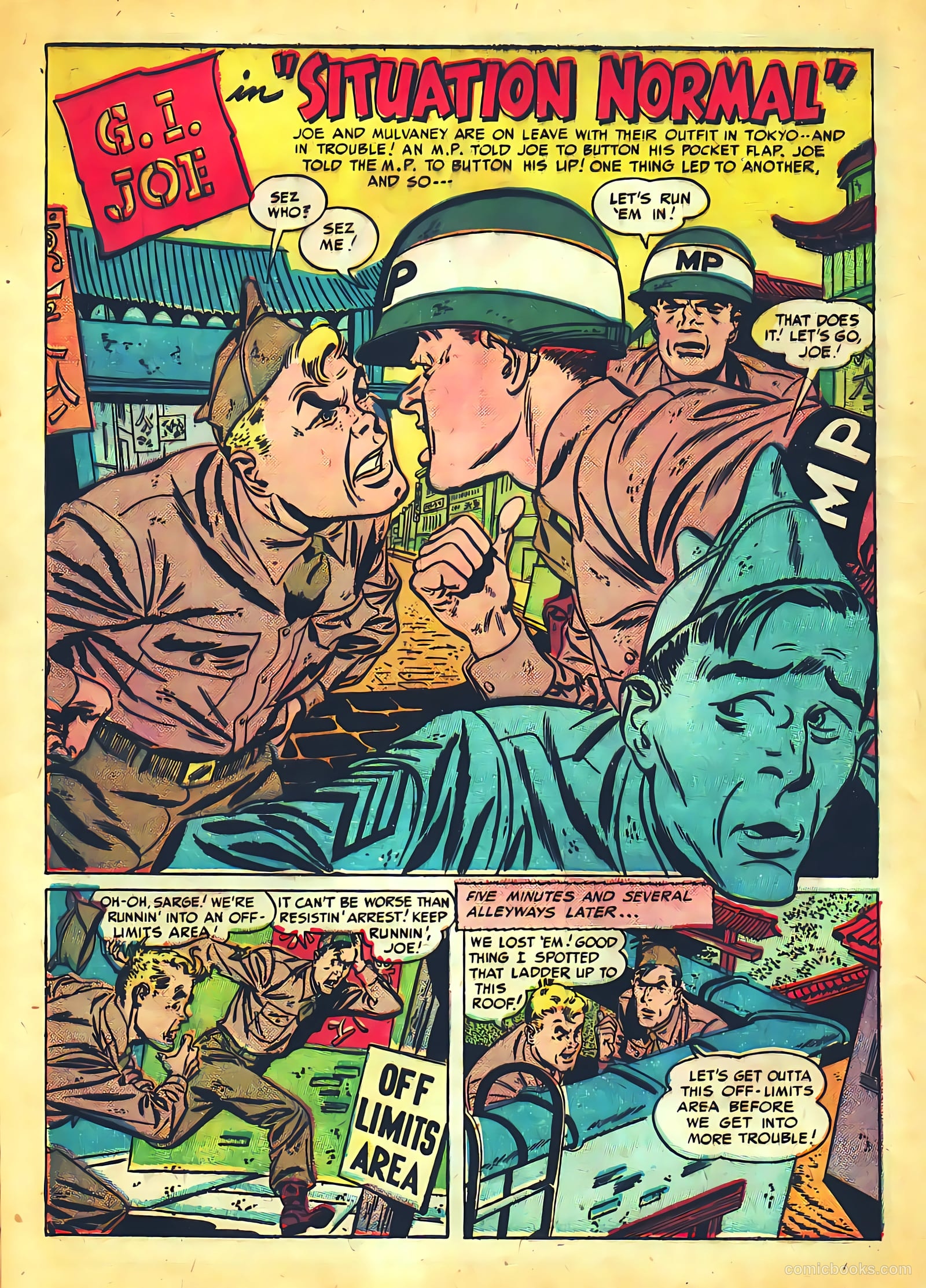 G.I. Joe #12 (1951) — page 10
