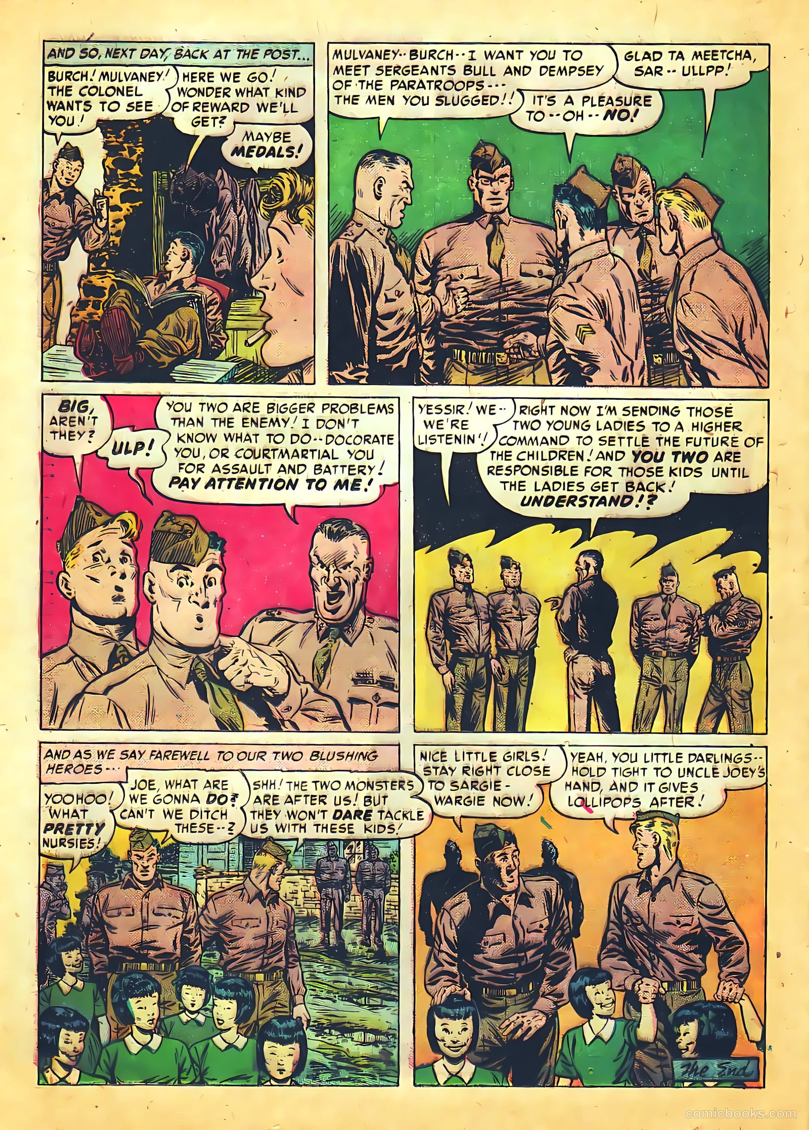 G.I. Joe #12 (1951) — page 34
