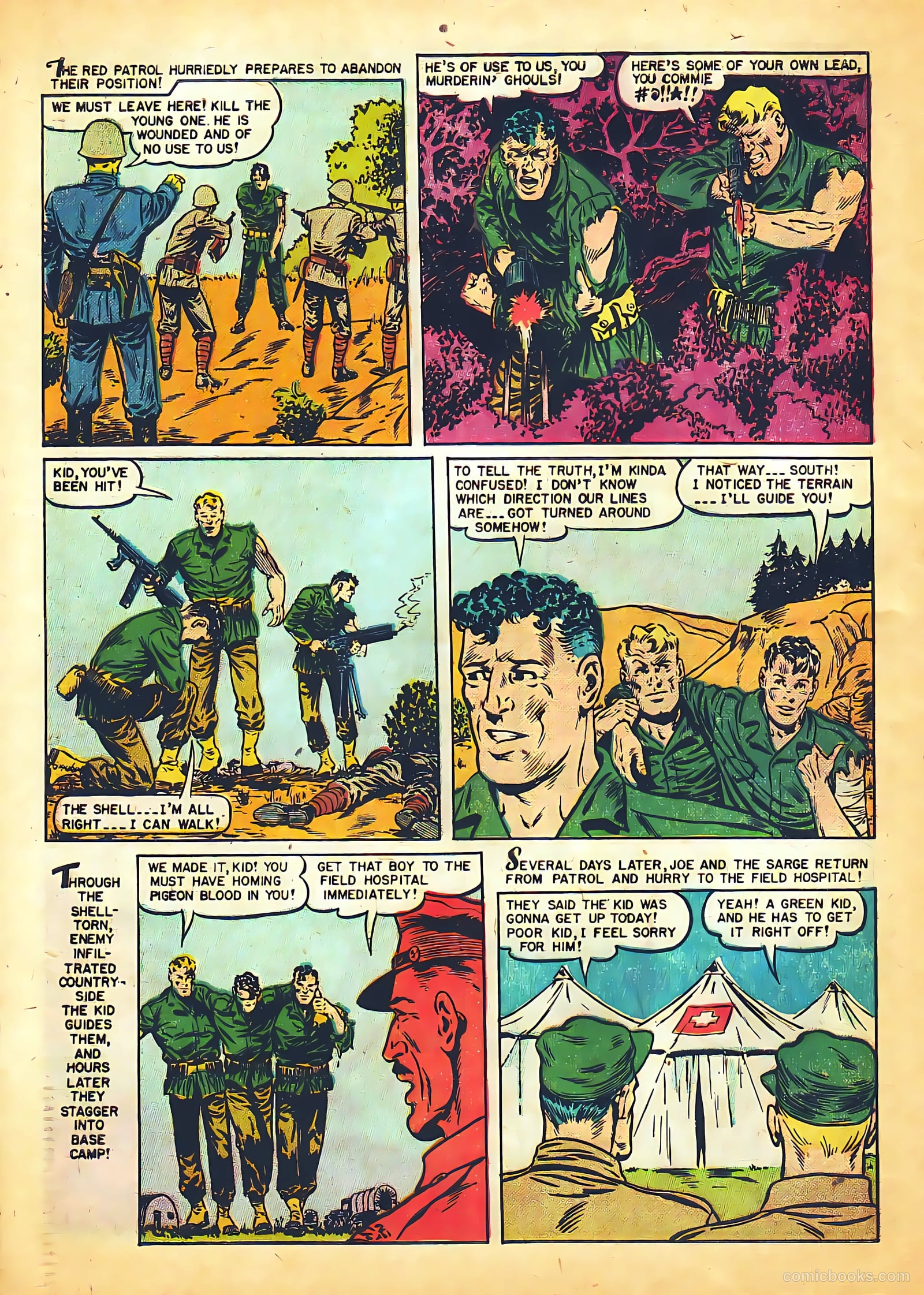G.I. Joe #12 (1951) — page 48