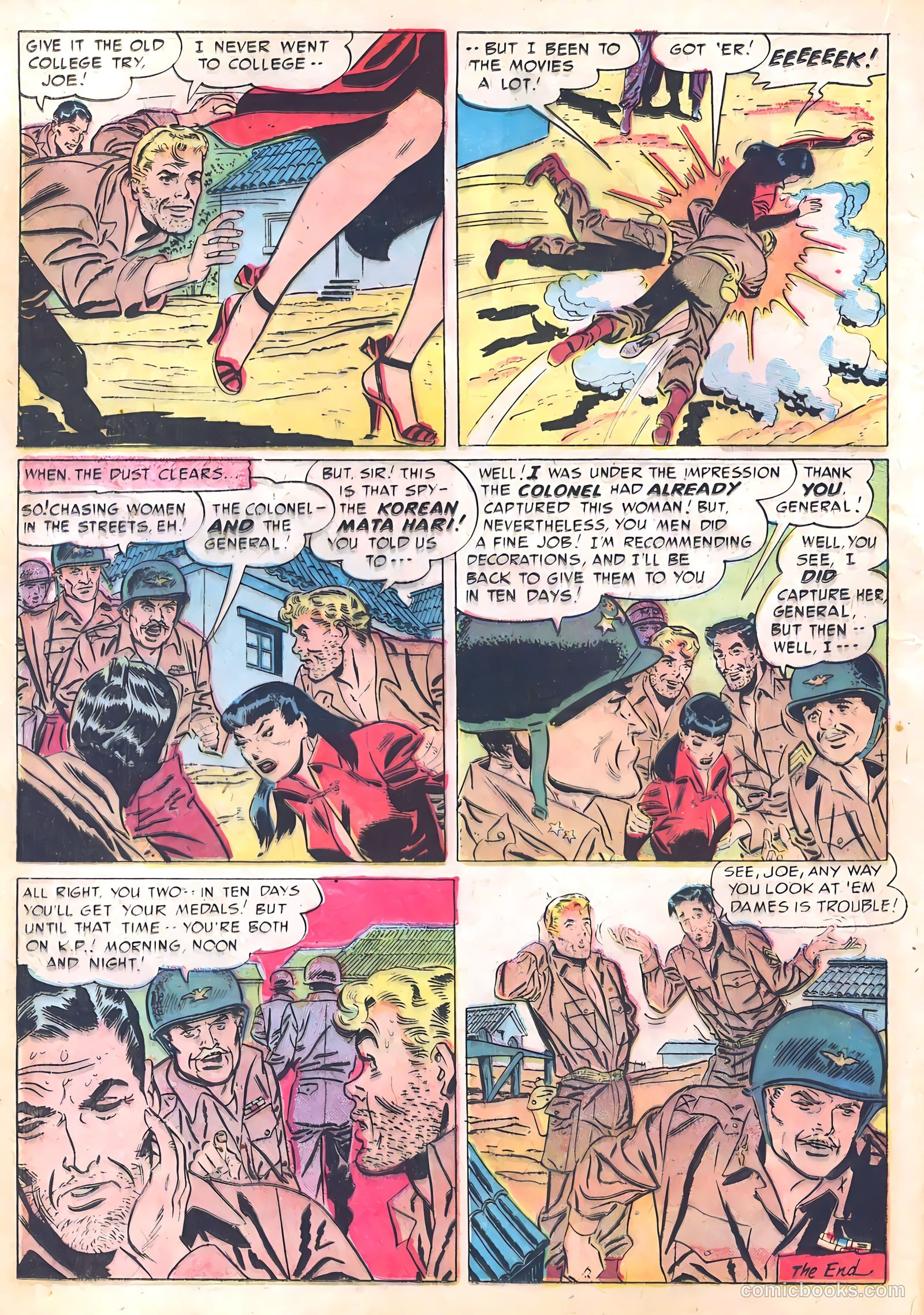 G.I. Joe #13 (1951) — page 20