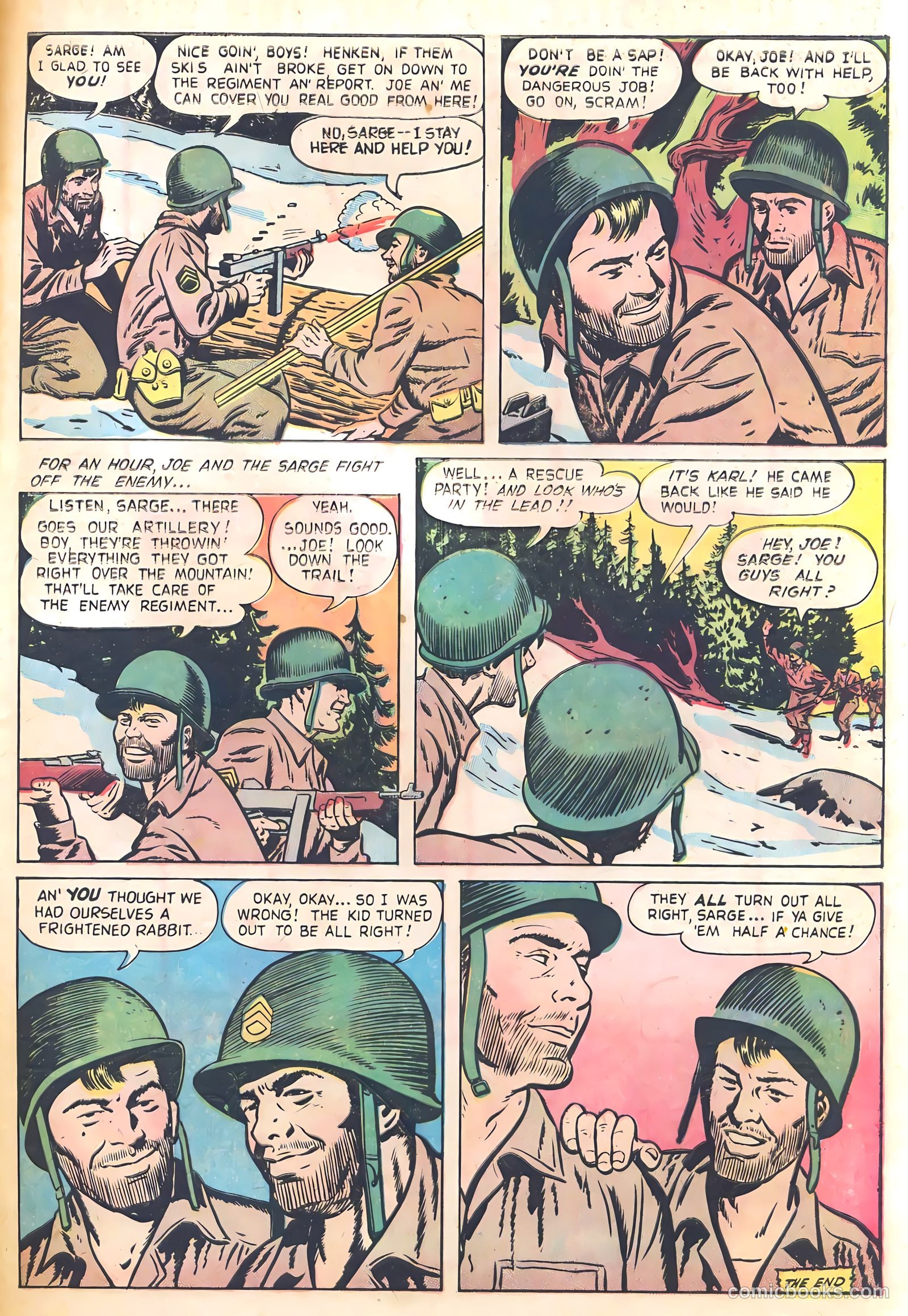 G.I. Joe #13 (1951) — page 49
