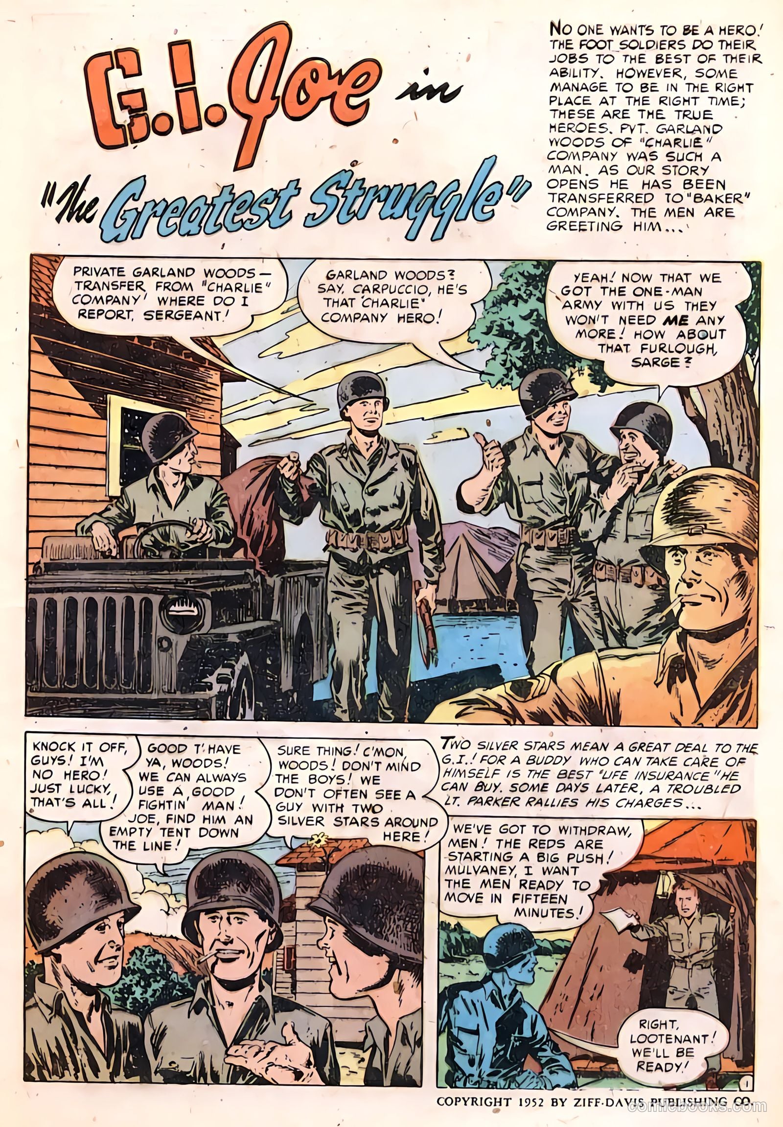 G.I. Joe #14 (1952) — page 3
