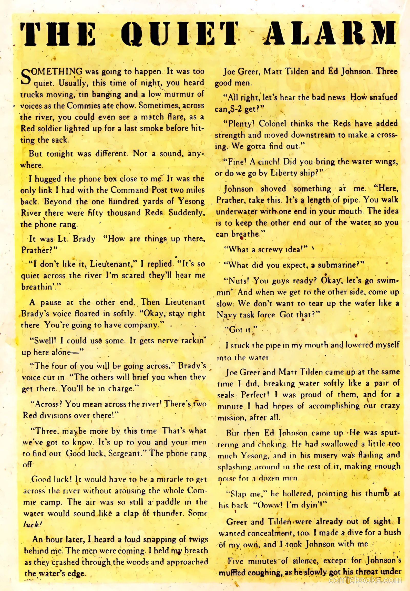 G.I. Joe #14 (1952) — page 26