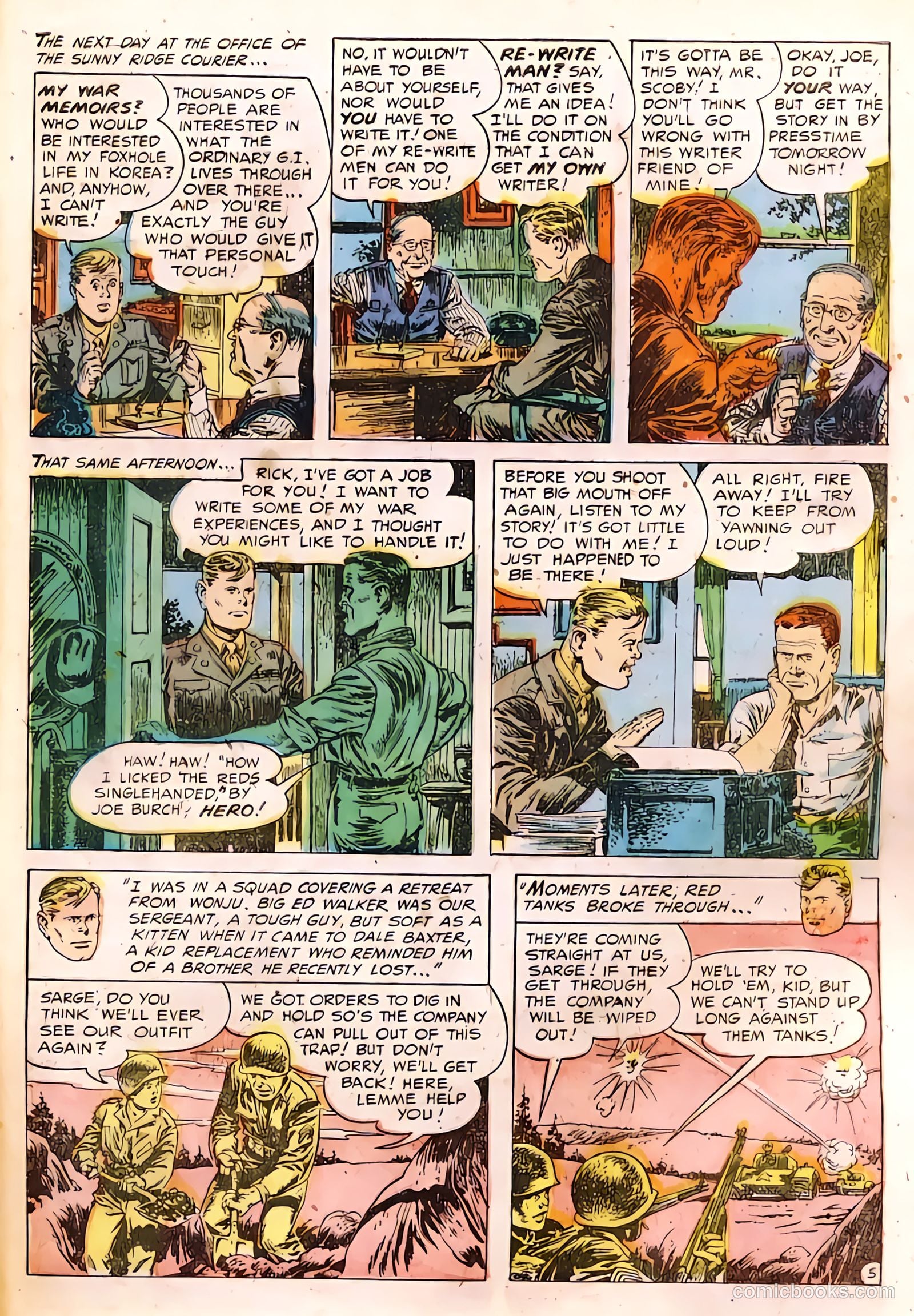 G.I. Joe #14 (1952) — page 47