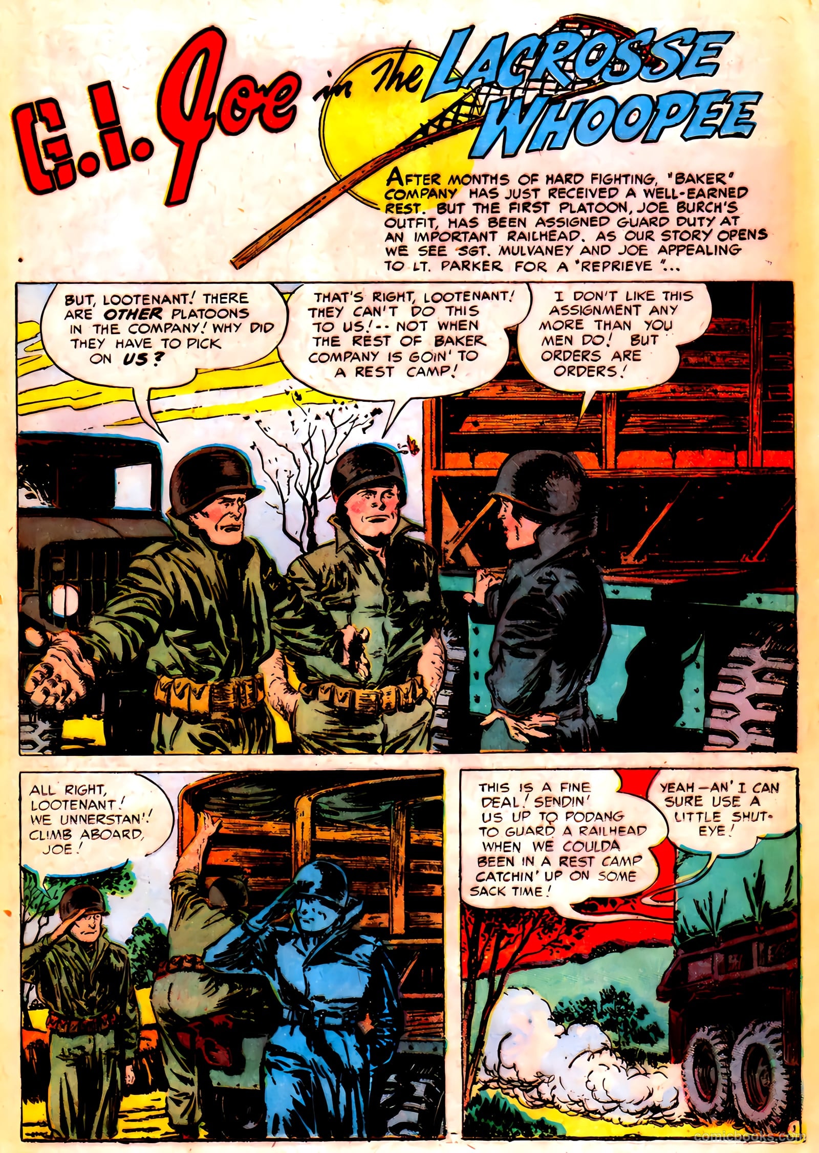 G.I. Joe #15 (1952) — page 37