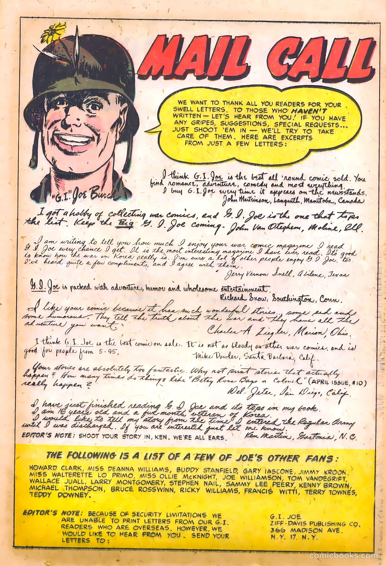 G.I. Joe #16 (1952) — page 35
