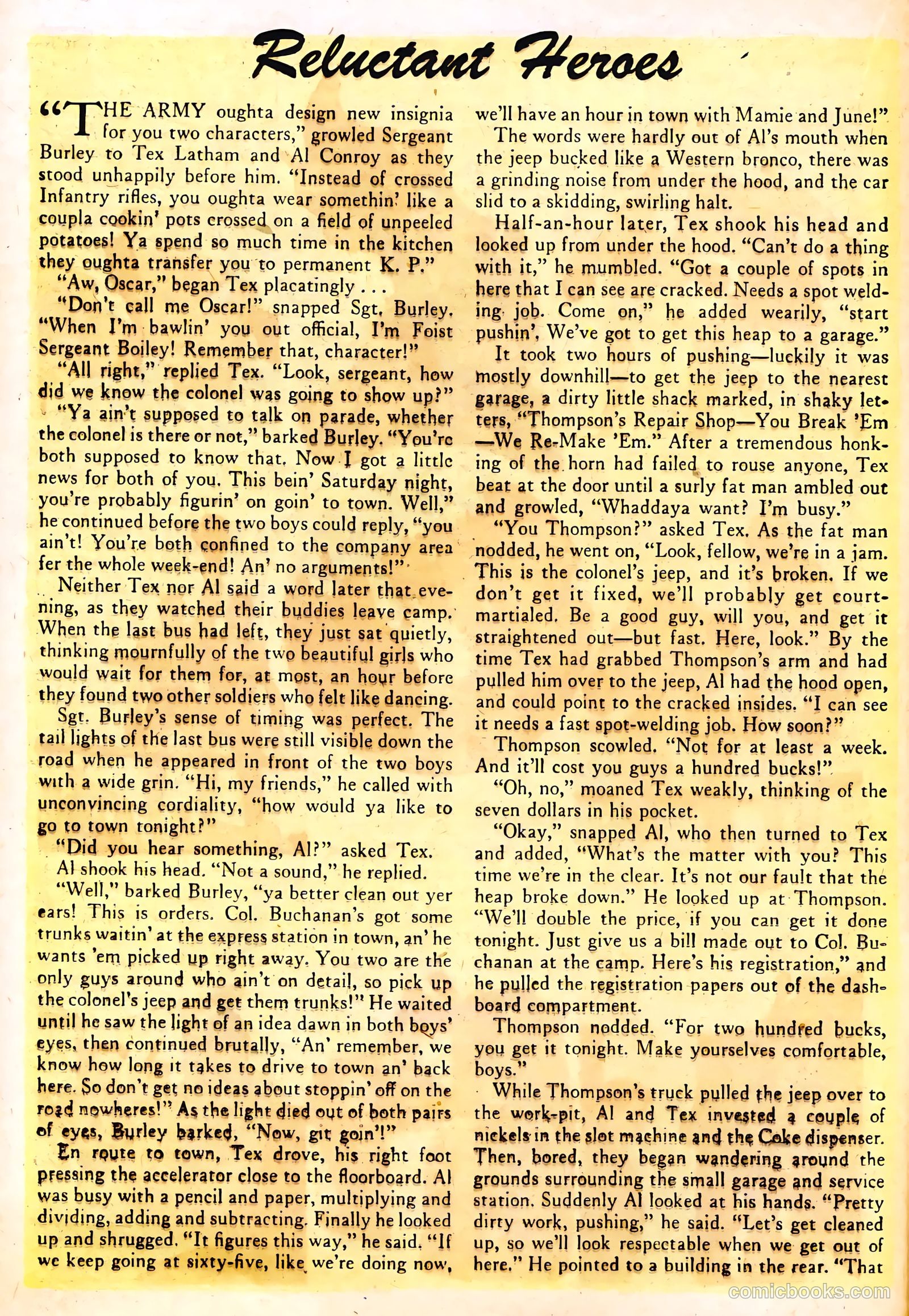 G.I. Joe #20 (1953) — page 16