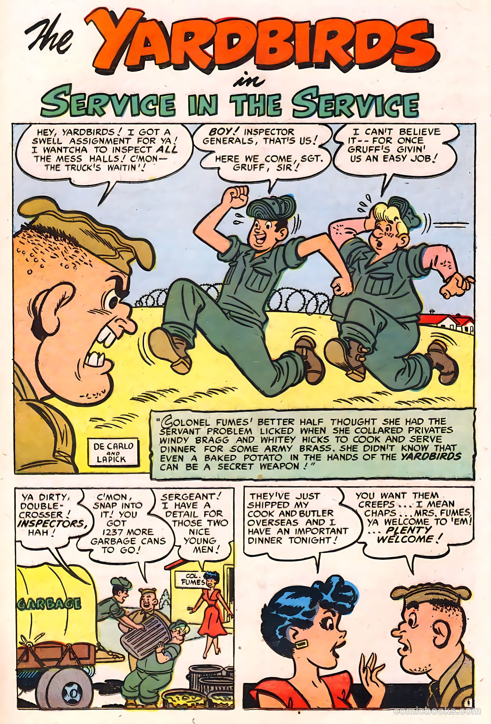 G.I. Joe #21 (1953) — page 18