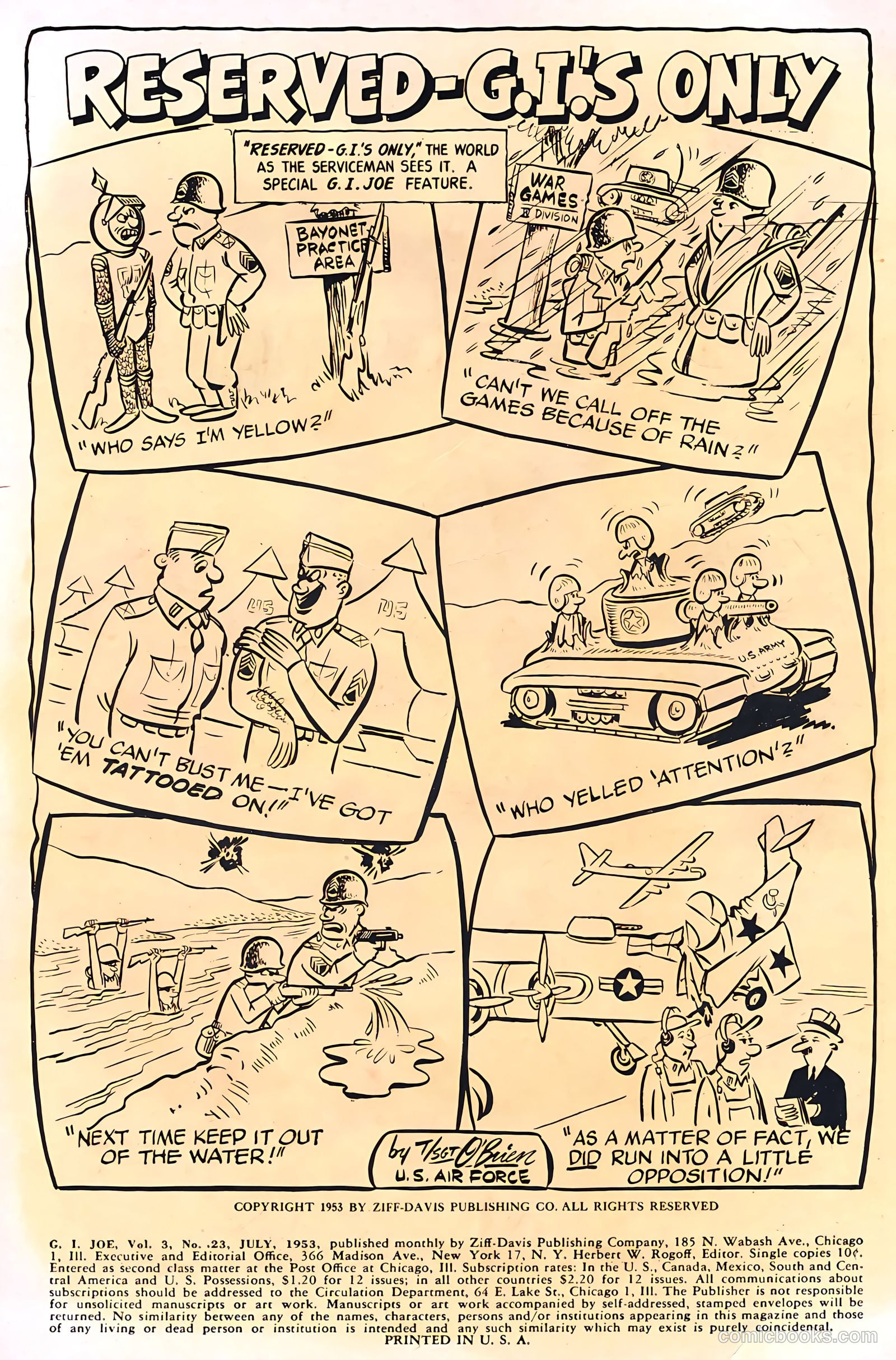 G.I. Joe #23 (1953) — page 2