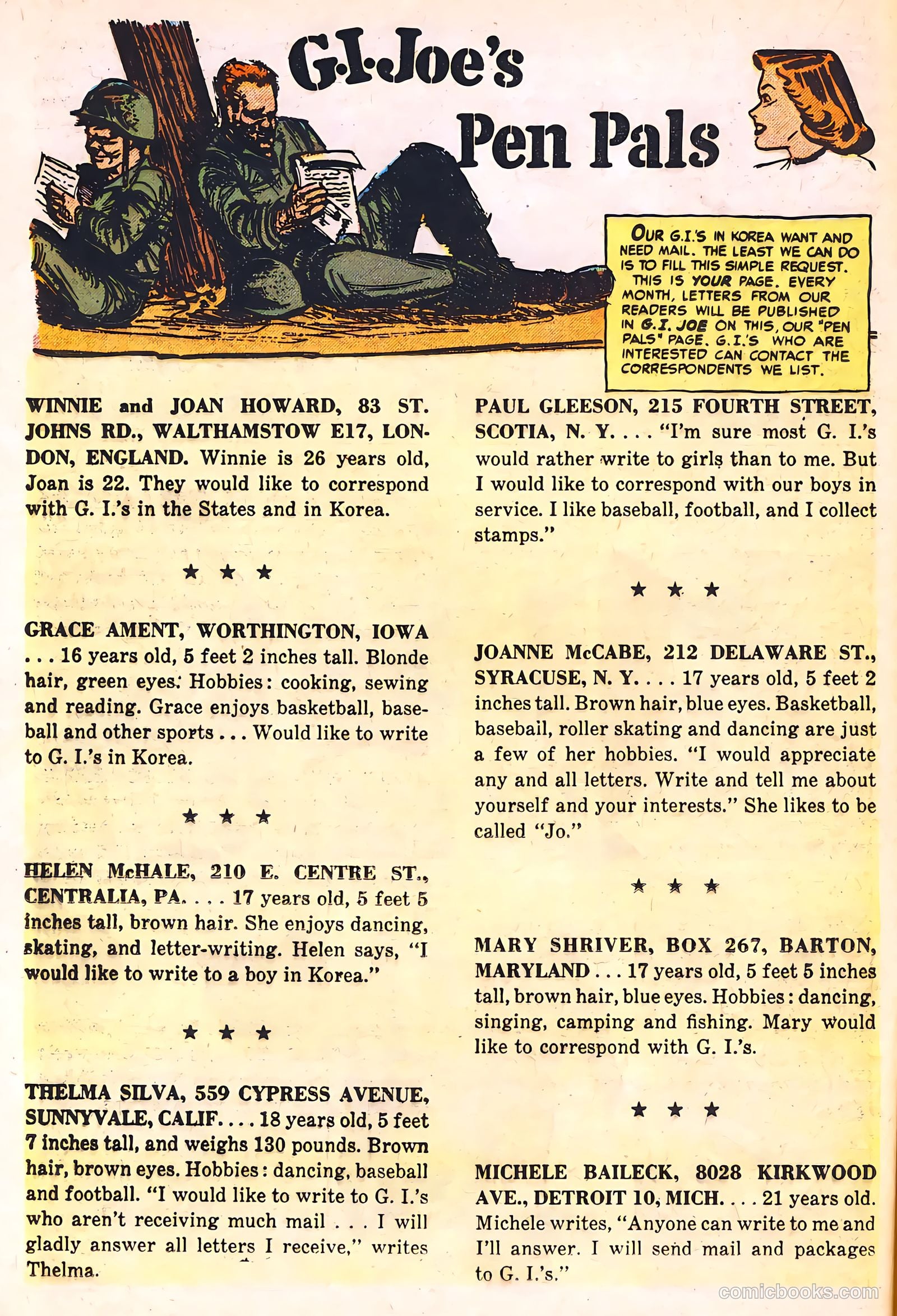 G.I. Joe #27 (1953) — page 16