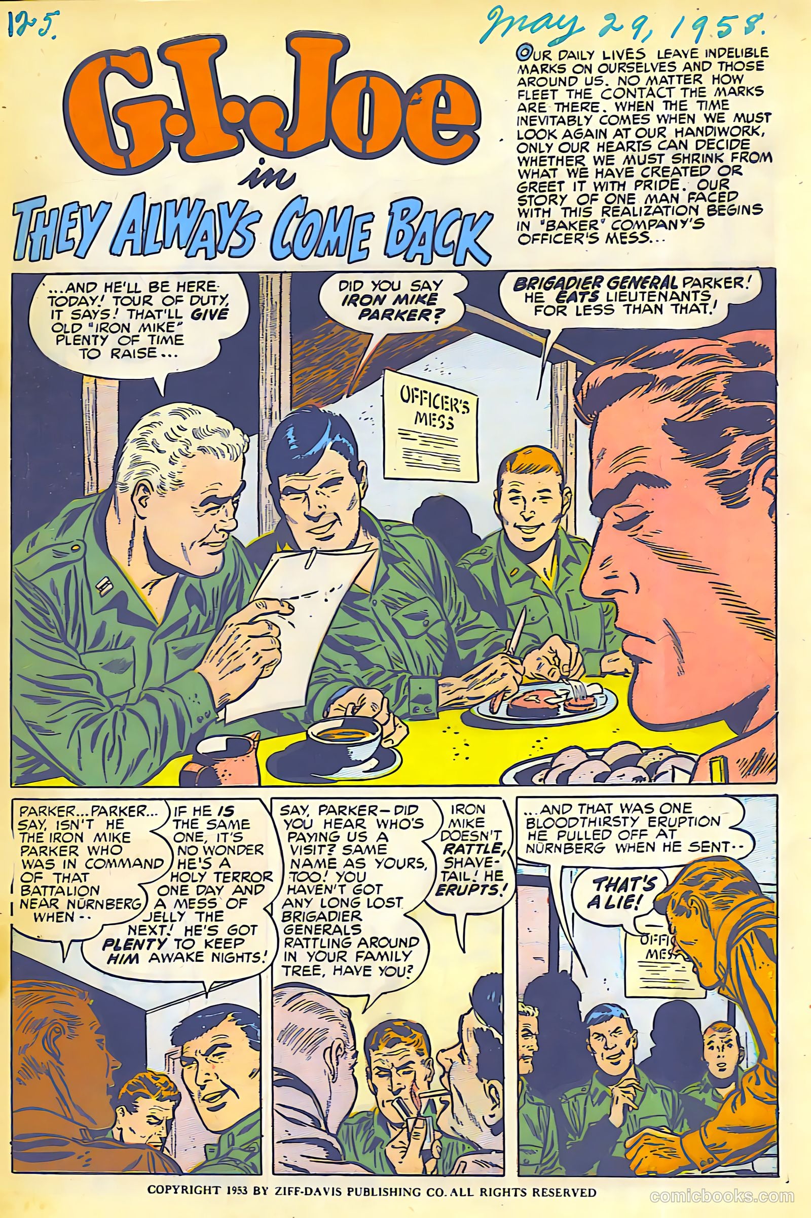 G.I. Joe #28 (1953) — page 2 of 28
