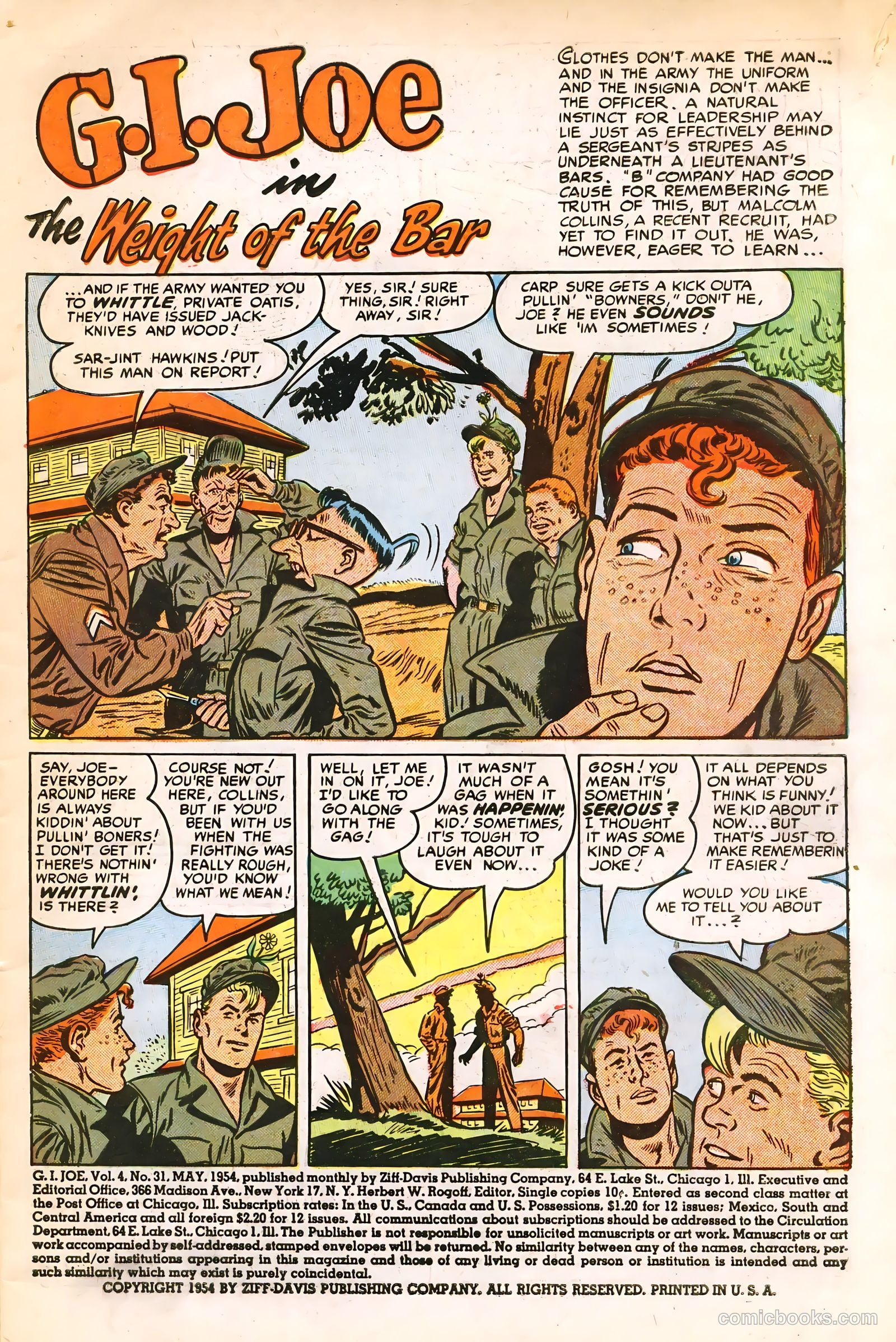 G.I. Joe #31 (1954) — page 3