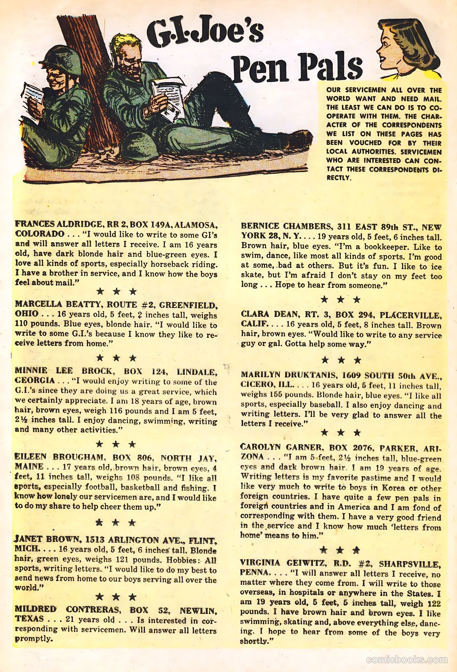 G.I. Joe #31 (1954) — page 16