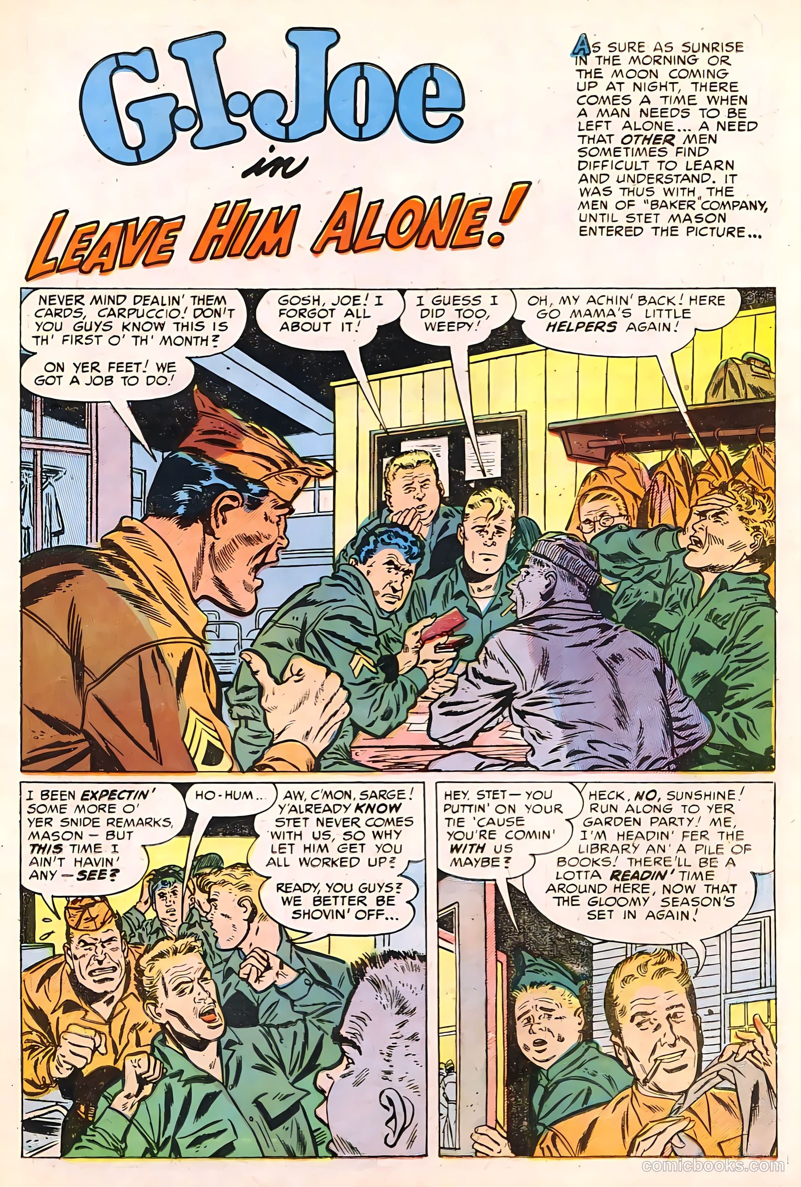 G.I. Joe #32 (1954) — page 17