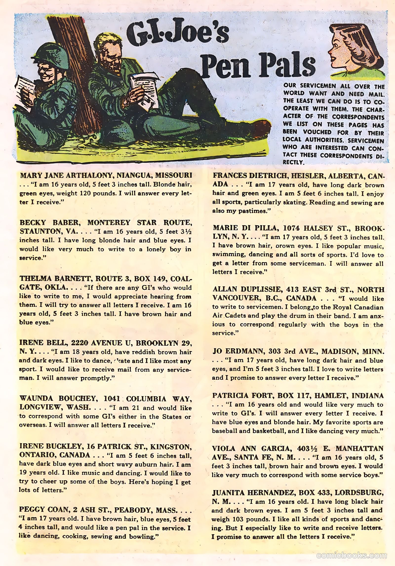 G.I. Joe #33 (1954) — page 22