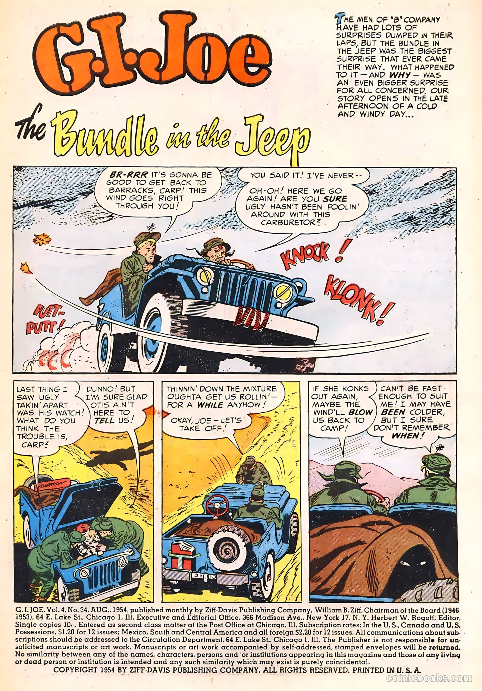 G.I. Joe #34 (1954) — page 3