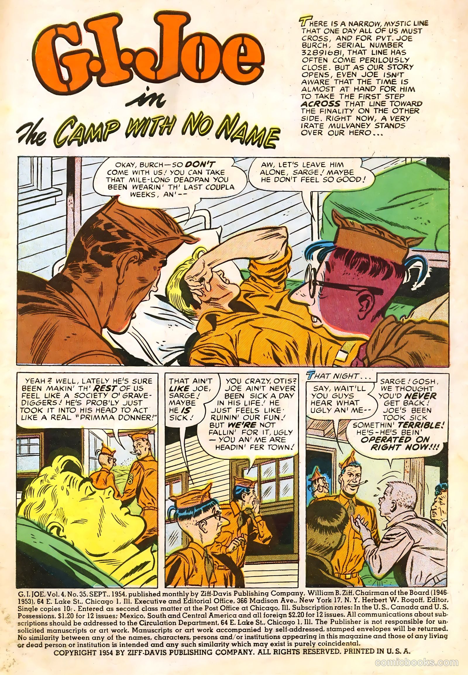 G.I. Joe #35 (1954) — page 3
