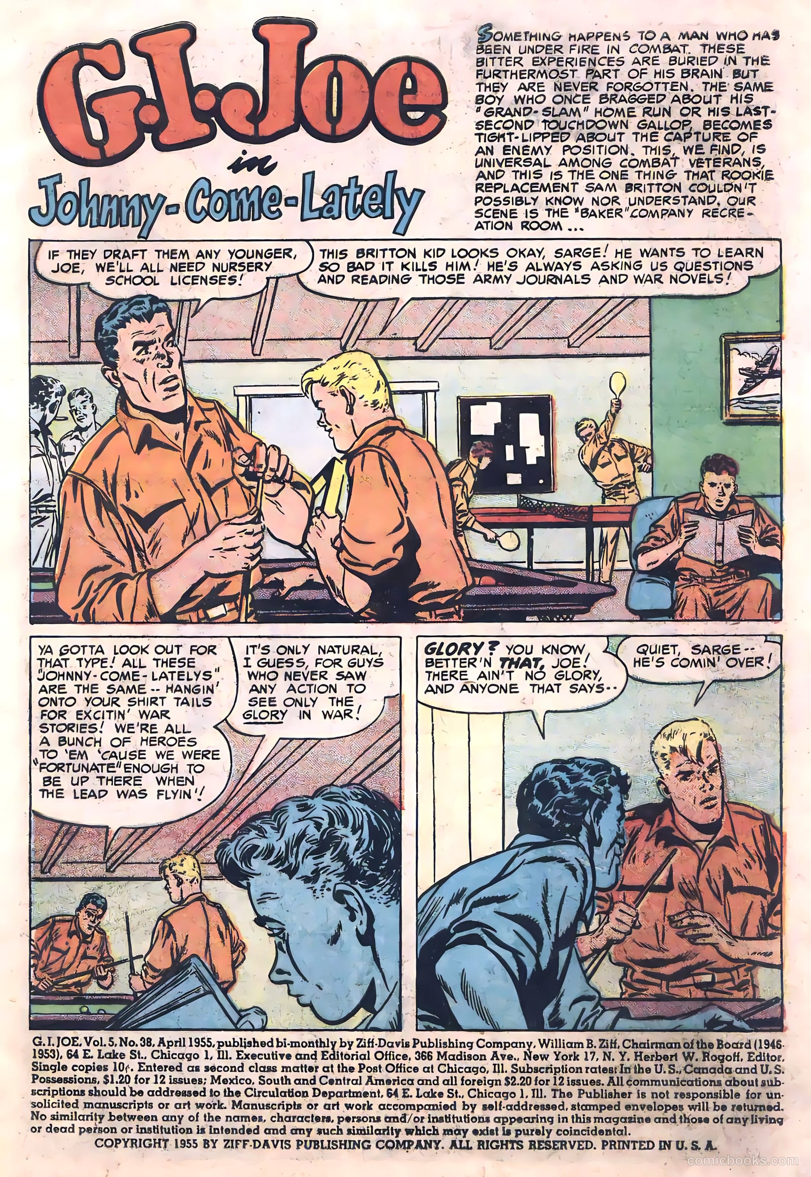 G.I. Joe #38 (1955) — page 3
