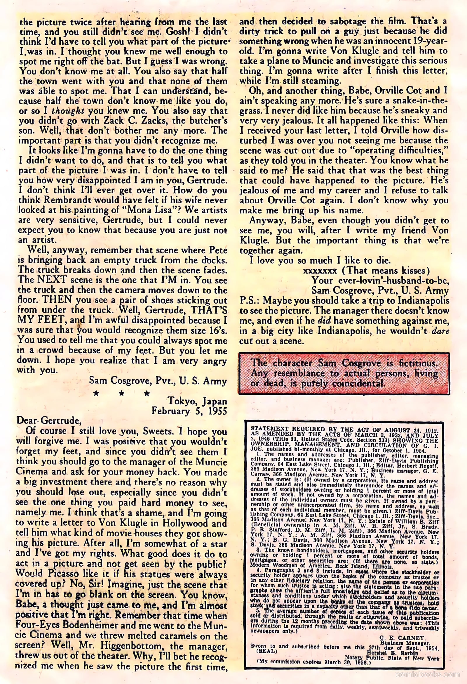 G.I. Joe #38 (1955) — page 26
