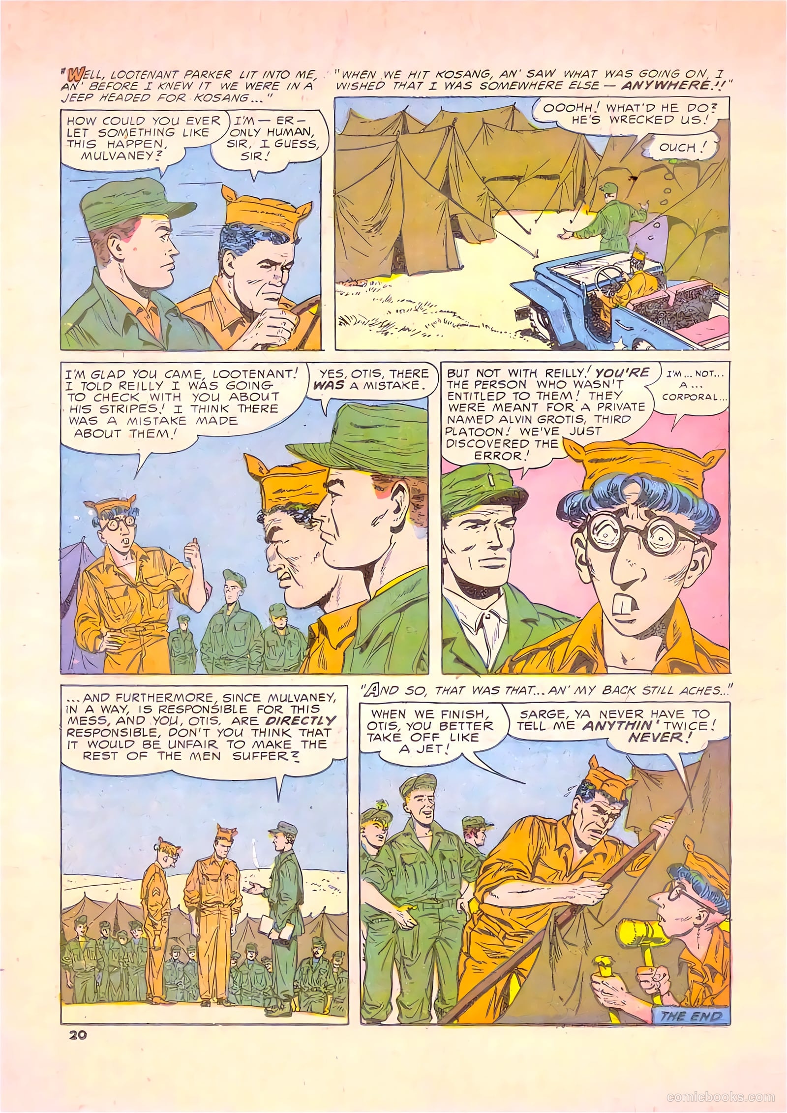 G.I. Joe #40 (1955) — page 22