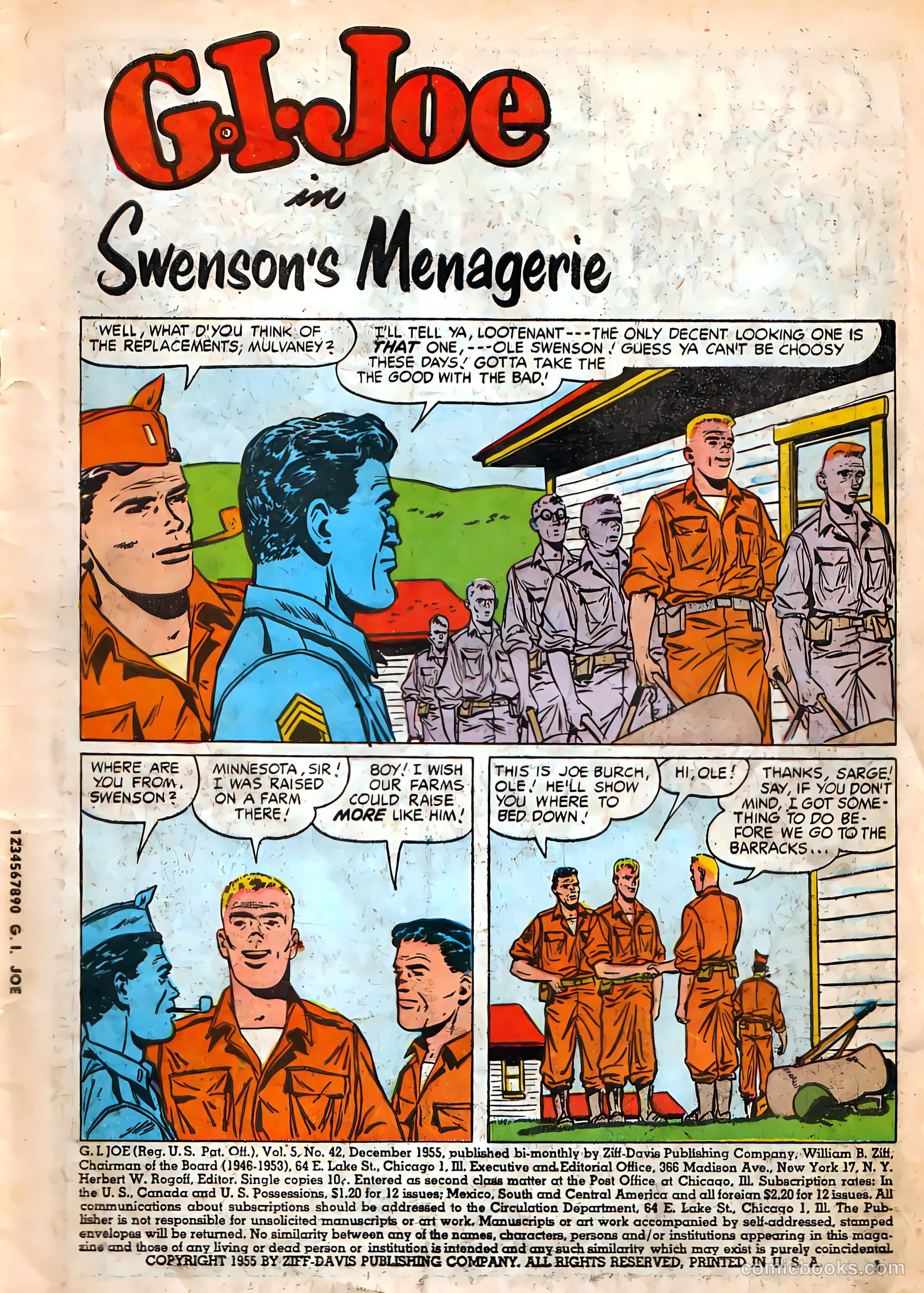 G.I. Joe #42 (1955) — page 3