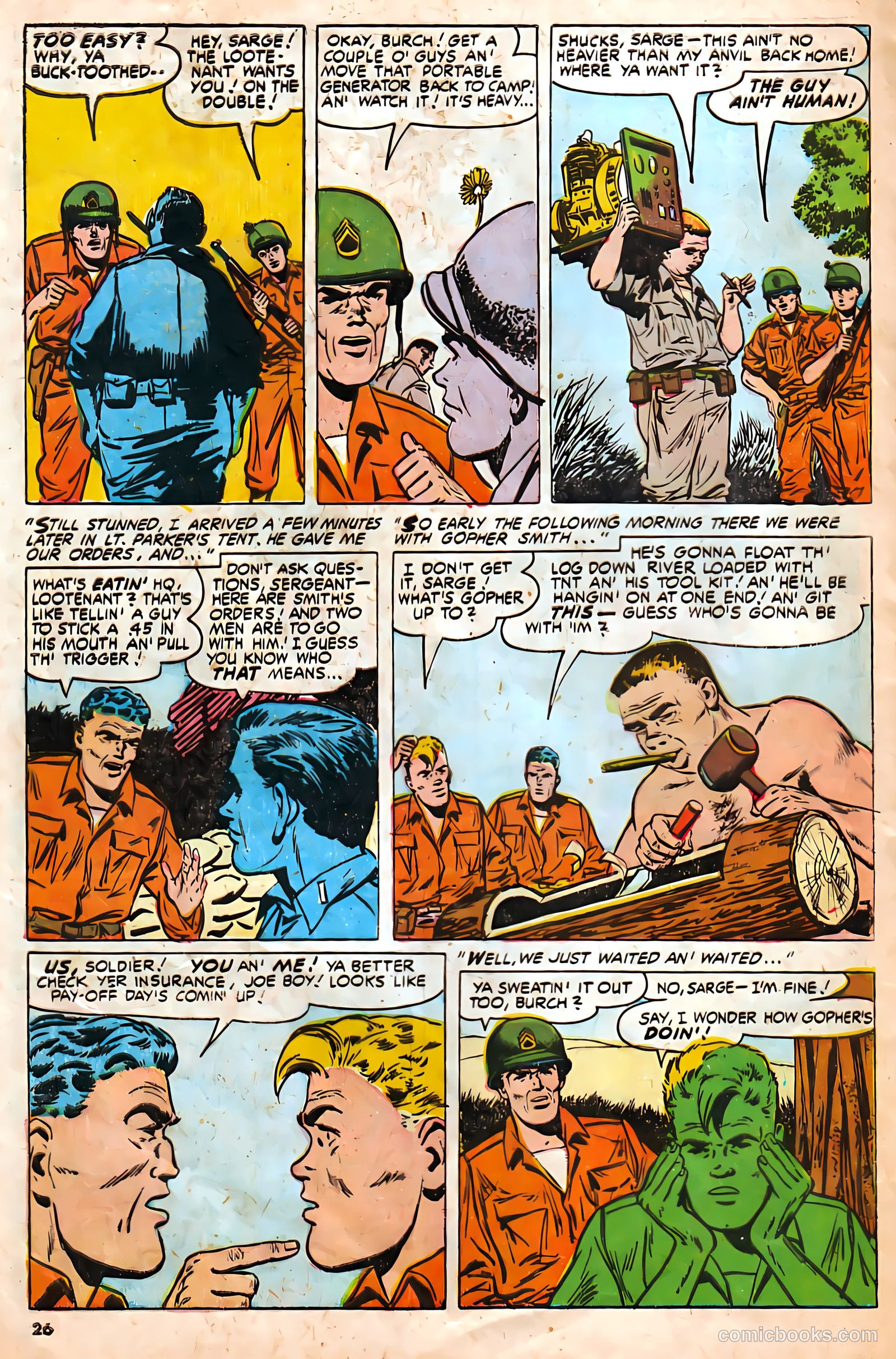 G.I. Joe #42 (1955) — page 28