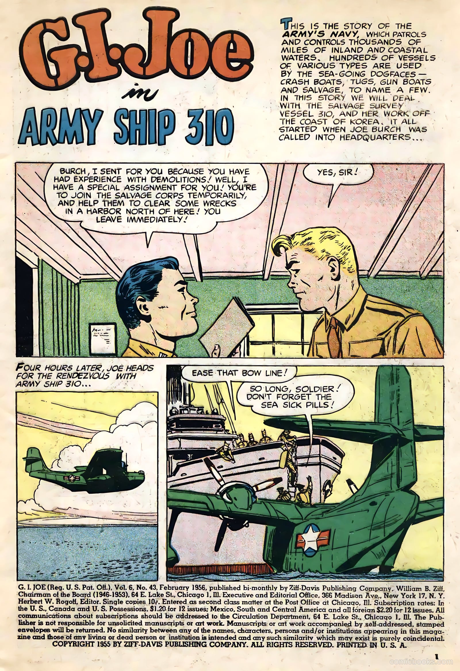G.I. Joe #43 (1956) — page 3