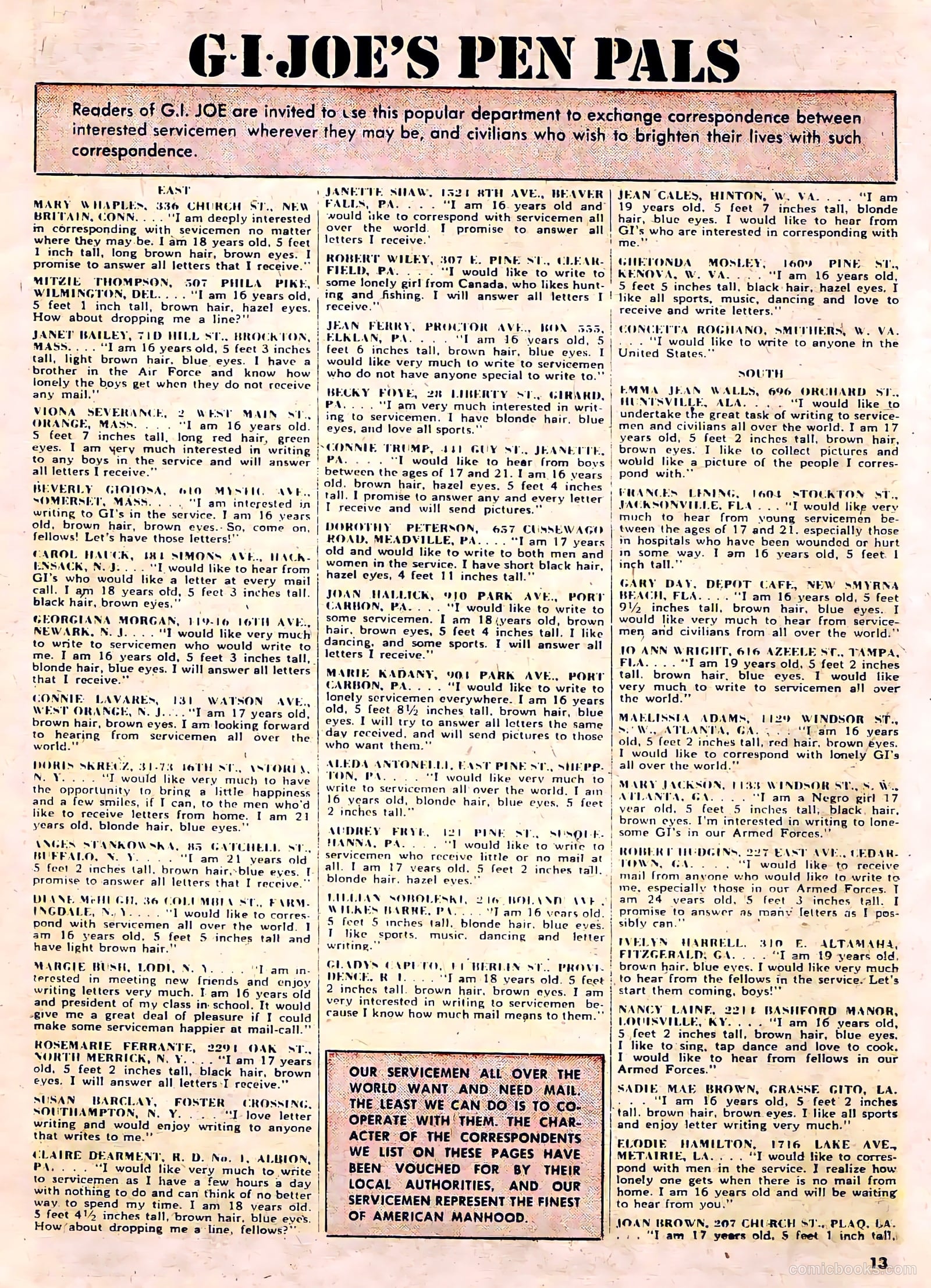 G.I. Joe #43 (1956) — page 15