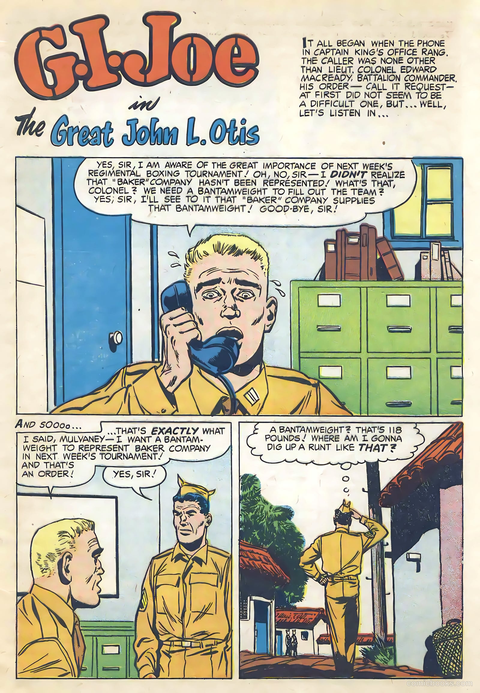 G.I. Joe #43 (1956) — page 29