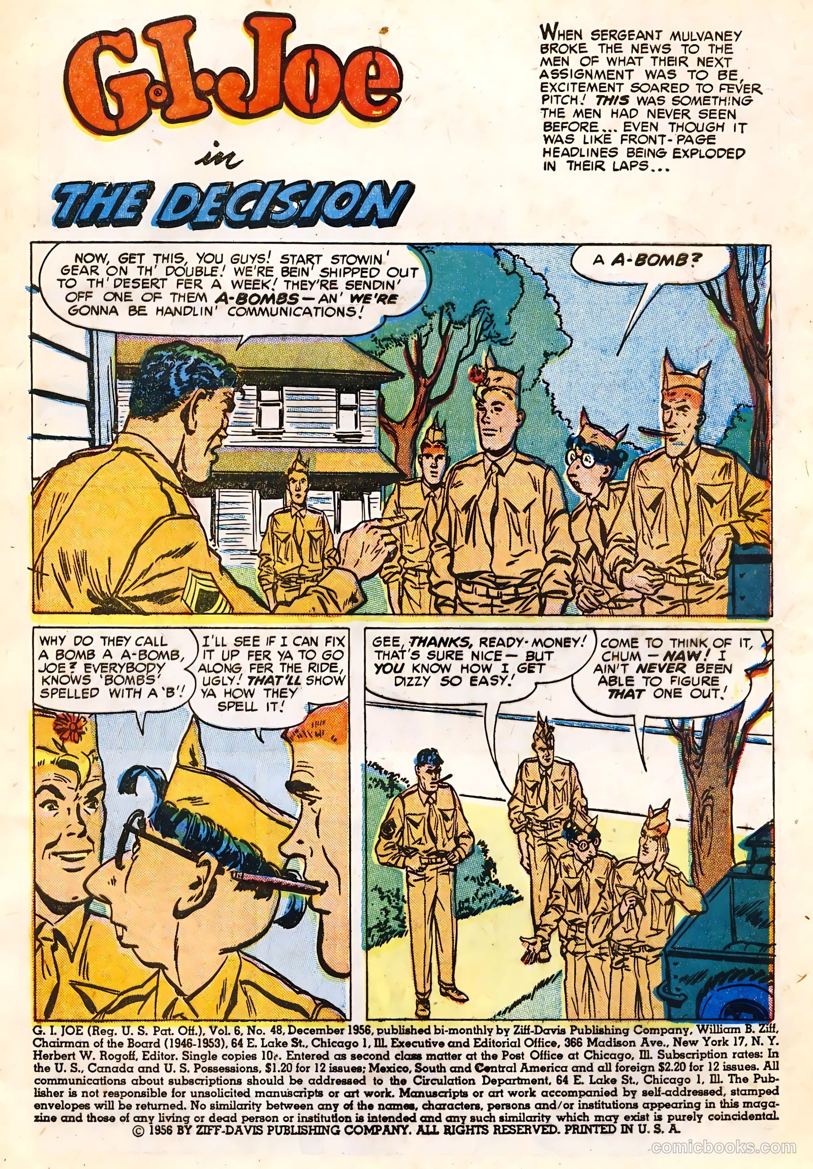 G.I. Joe #48 (1956) — page 3