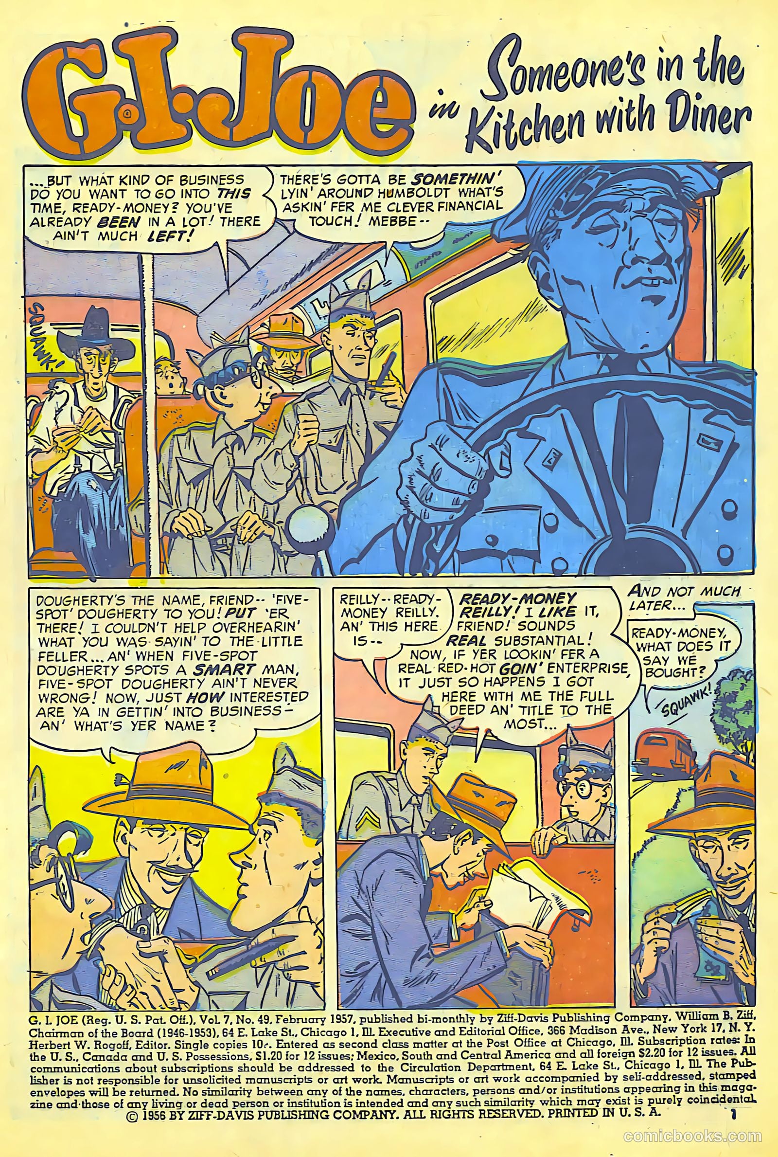 G.I. Joe #49 (1957) — page 3 of 26