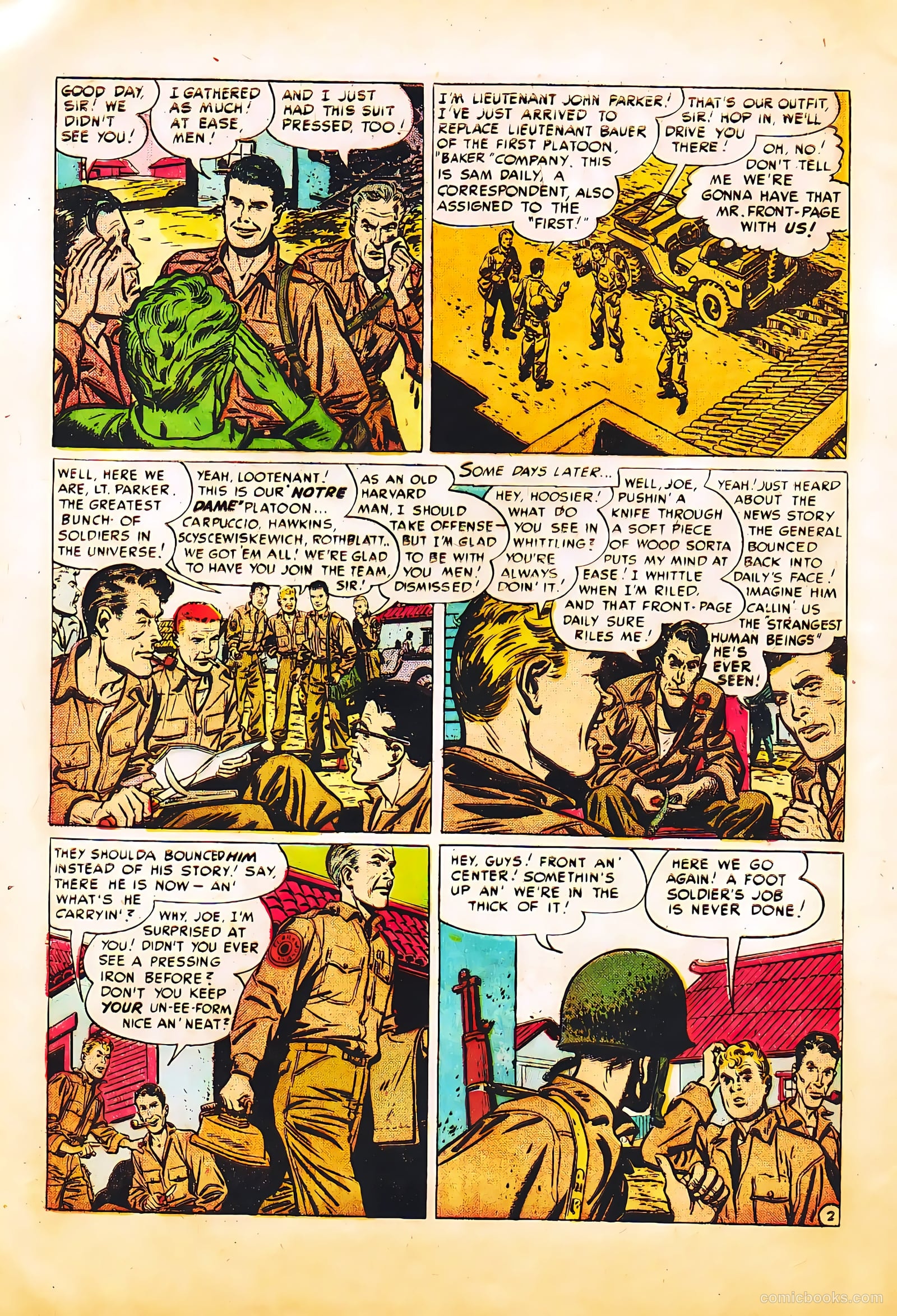 G.I. Joe #6 (1951) — page 4