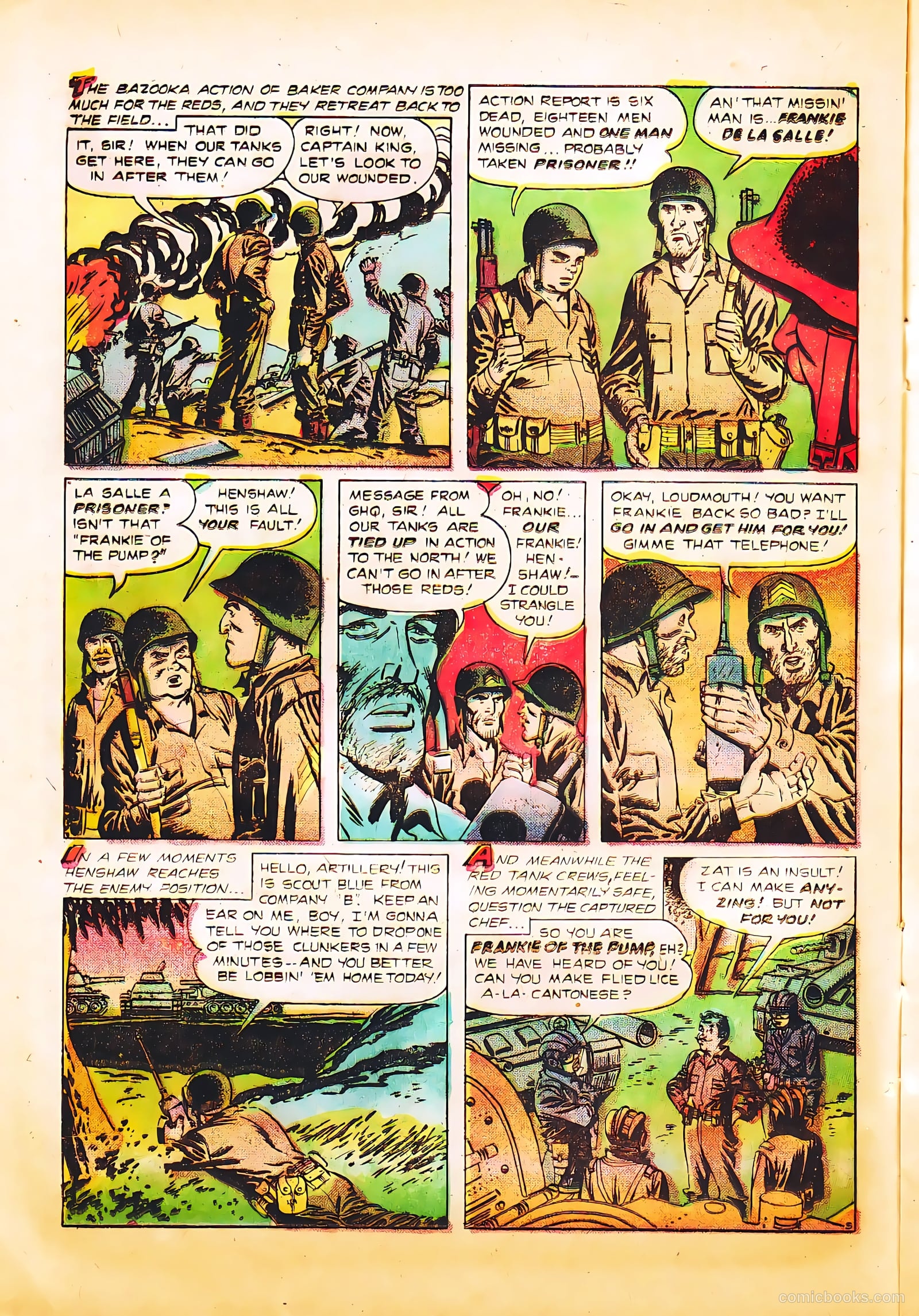 G.I. Joe #6 (1951) — page 22