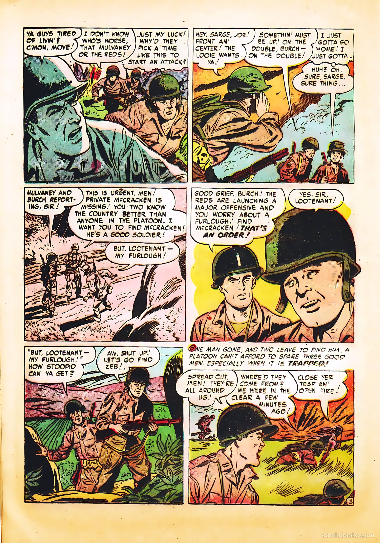 G.I. Joe #6 (1951) — page 28