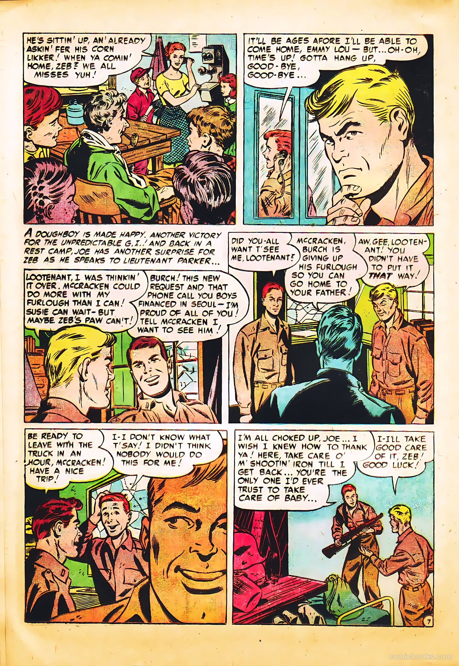 G.I. Joe #6 (1951) — page 32
