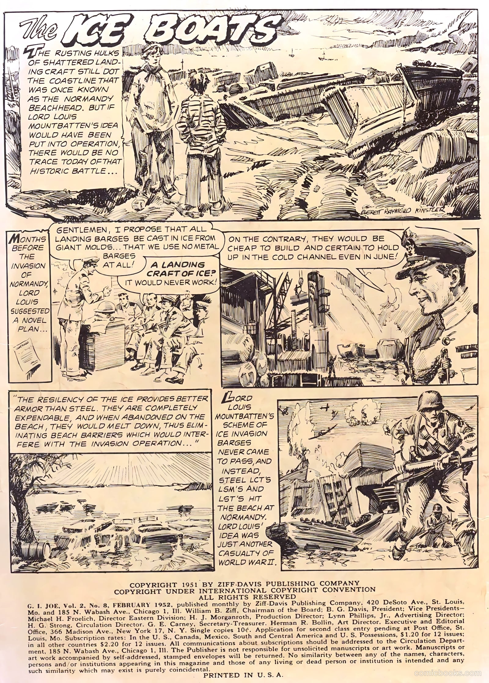 G.I. Joe #8 (1952) — page 2