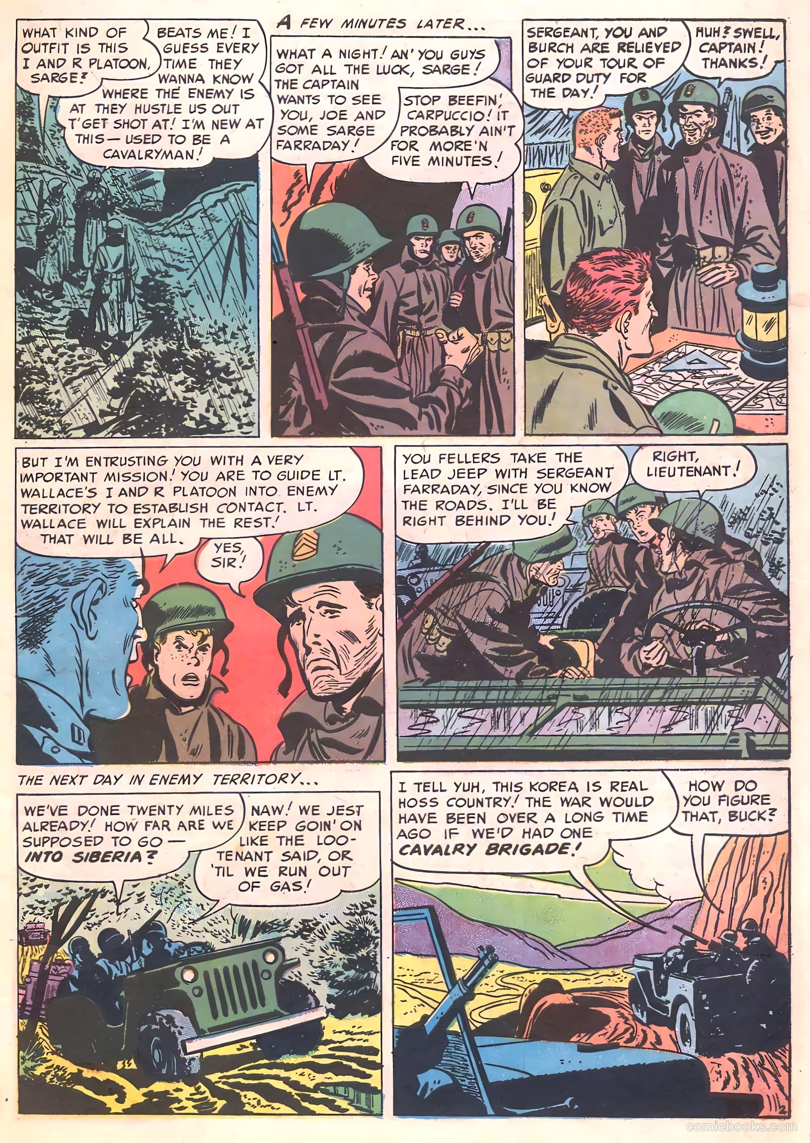 G.I. Joe #8 (1952) — page 11