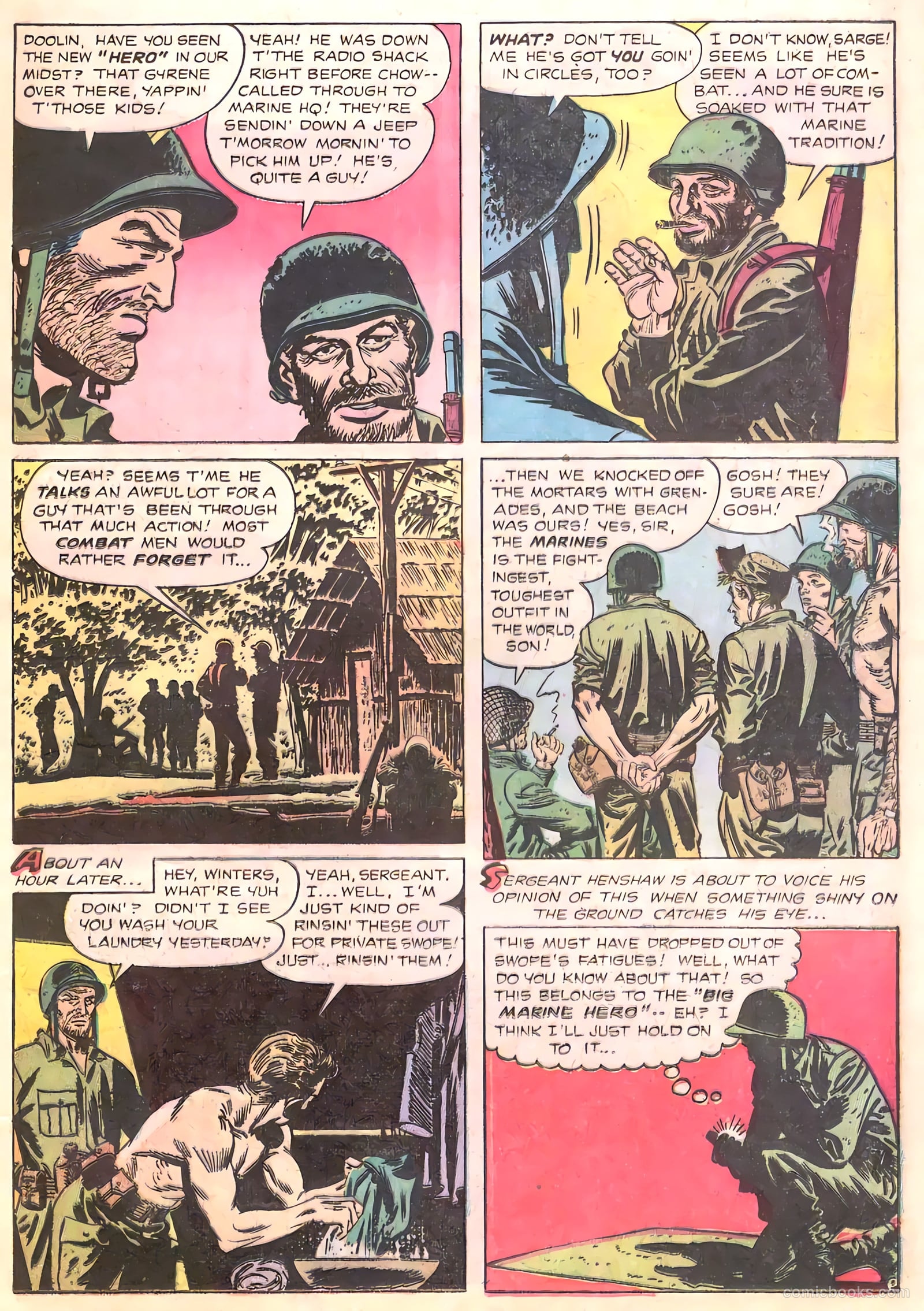 G.I. Joe #8 (1952) — page 17