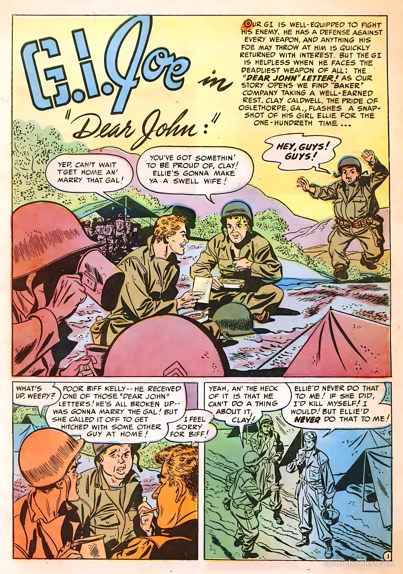 G.I. Joe #9 (1952) — page 3