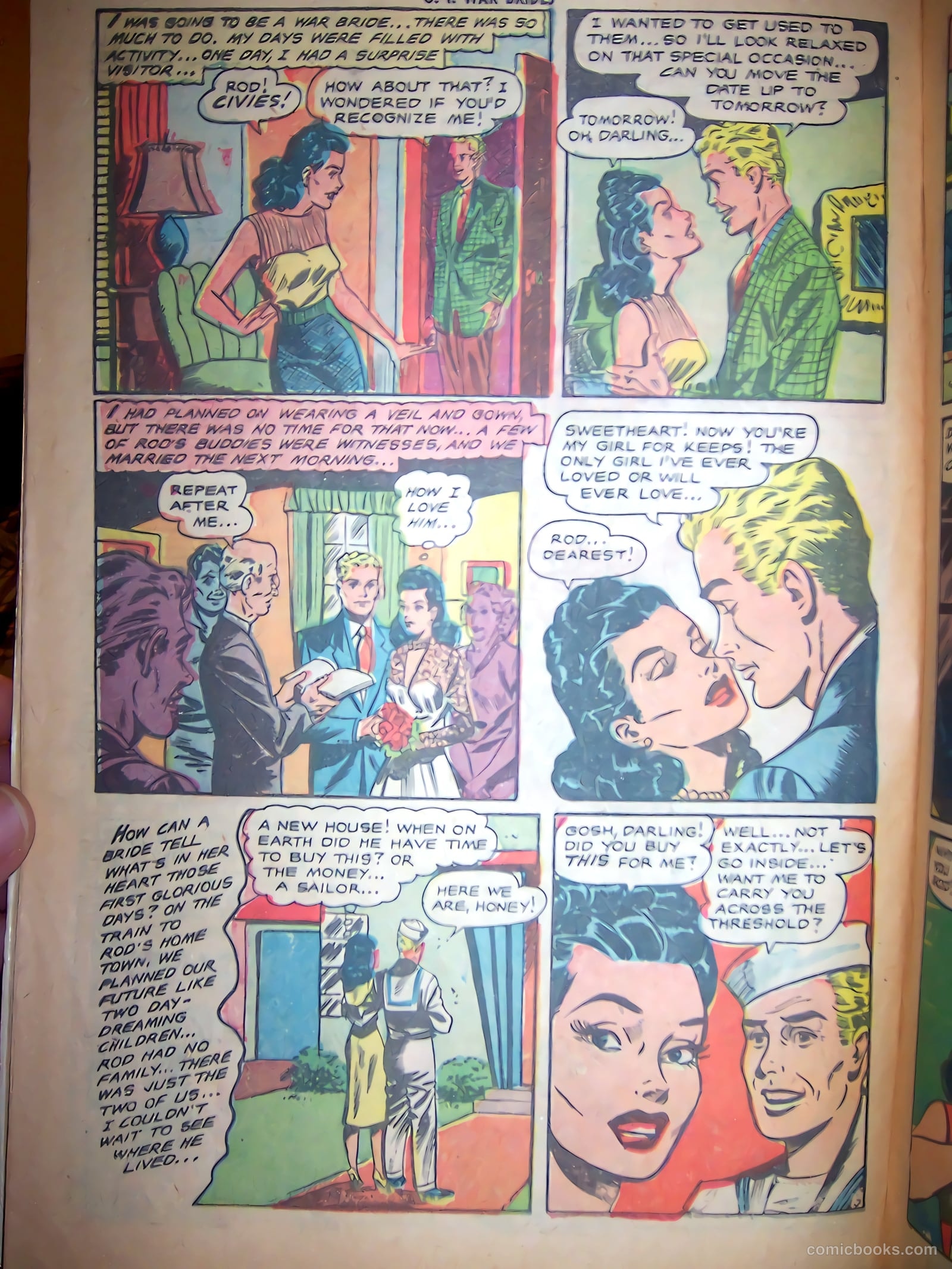 G.I. War Brides #2 (1954) — page 22