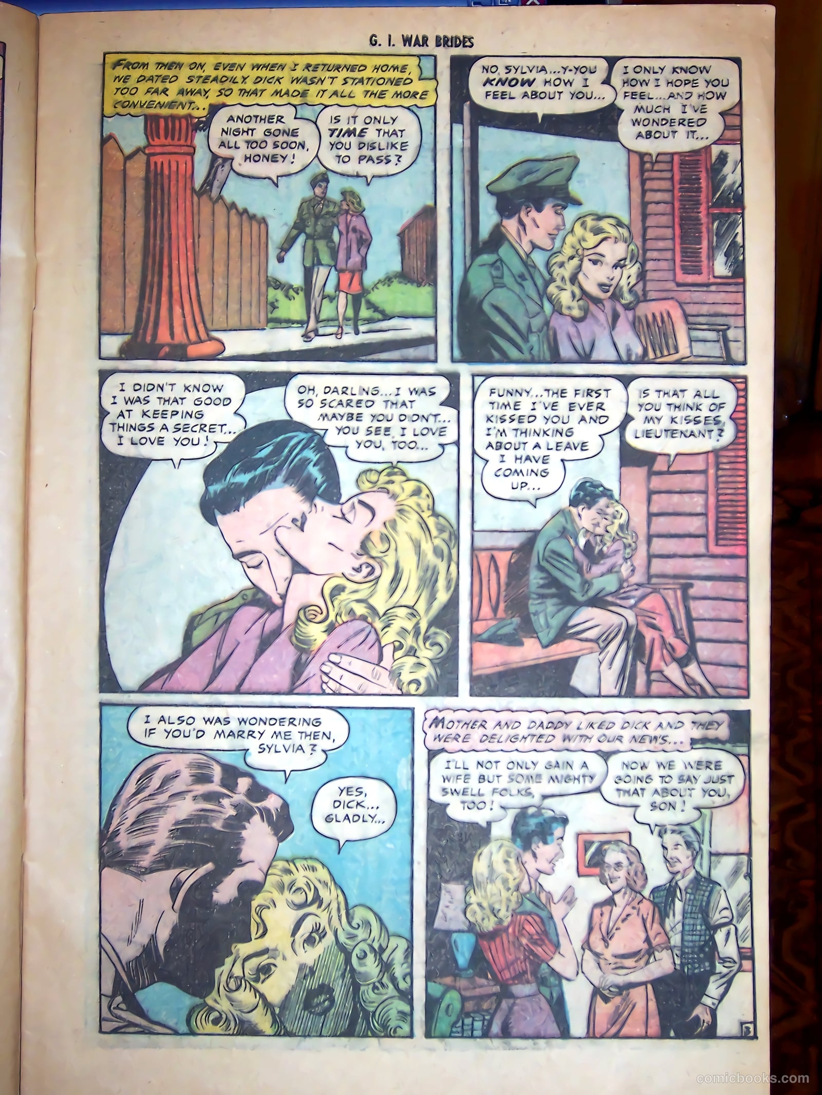 G.I. War Brides #3 (1954) — page 5