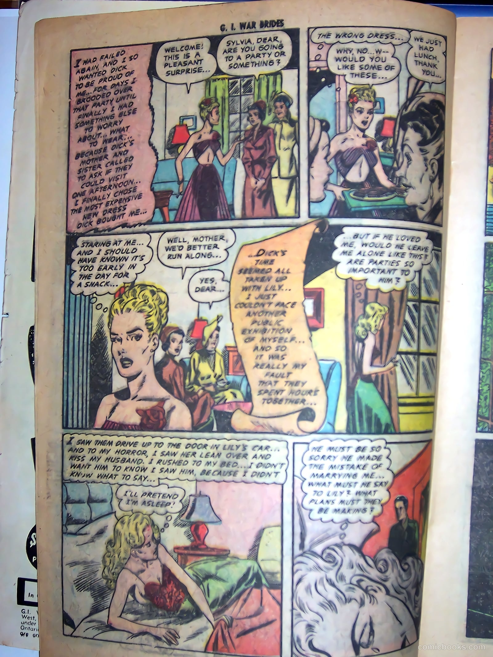 G.I. War Brides #3 (1954) — page 8