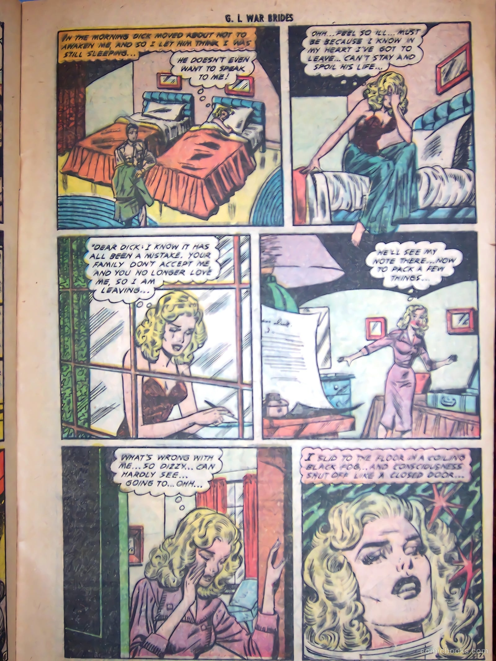 G.I. War Brides #3 (1954) — page 9