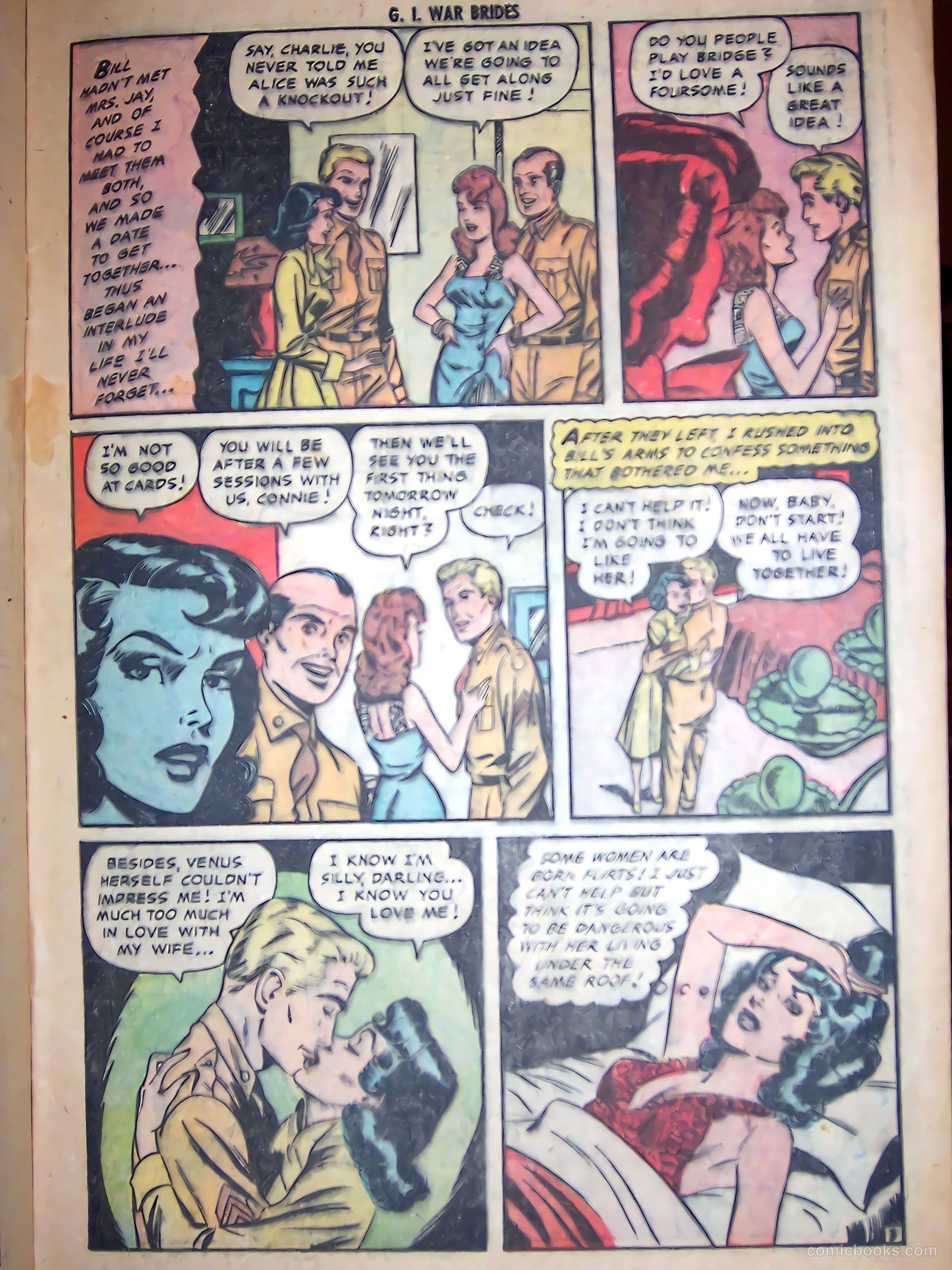 G.I. War Brides #3 (1954) — page 13